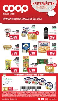 COOP újság 2026.06.25. COOP - Mini & Abc & Szuper / Mecsek