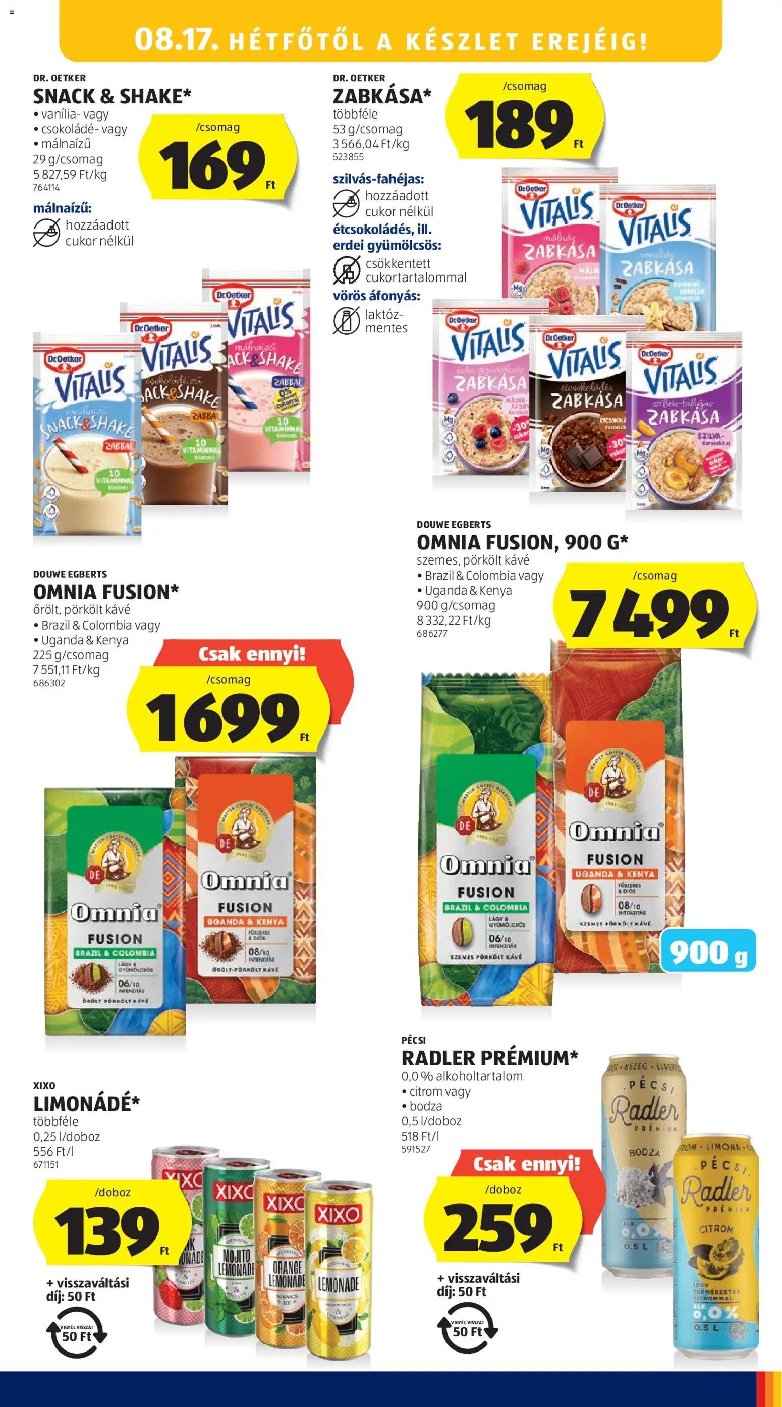 Aldi újság 2026.08.13. Aldi akciós újság