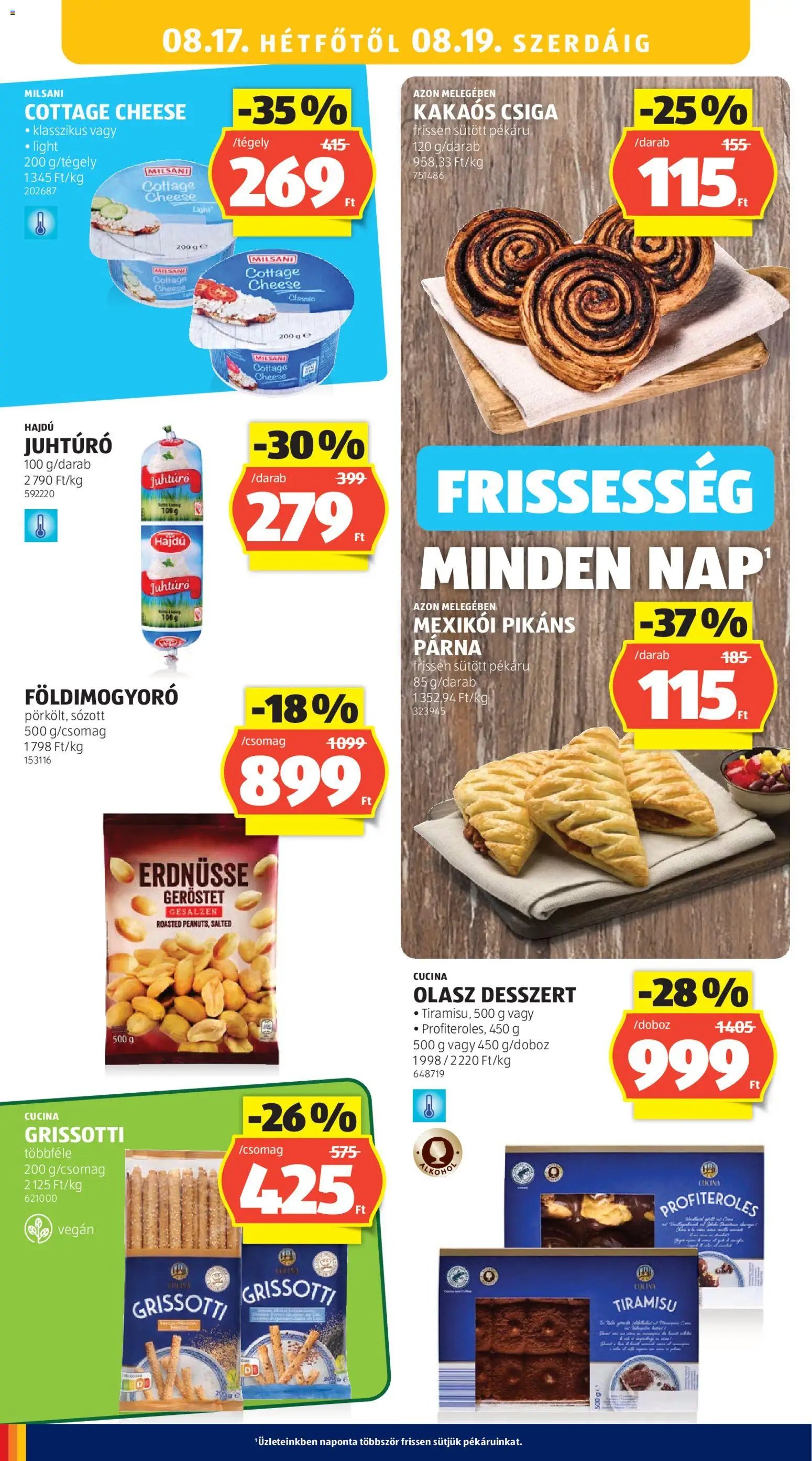 Aldi újság 2026.08.13. Aldi akciós újság