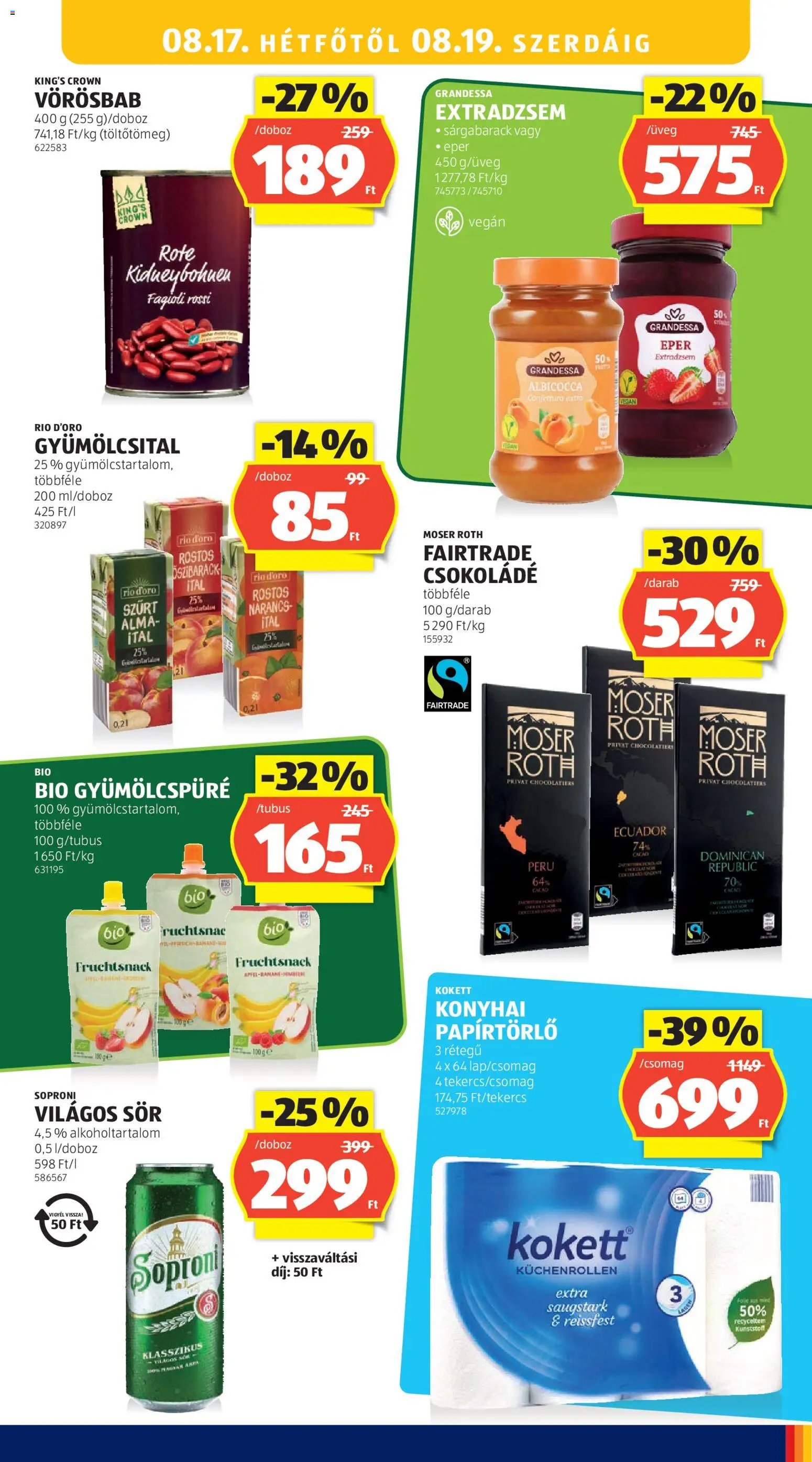 Aldi újság 2026.08.13. Aldi akciós újság