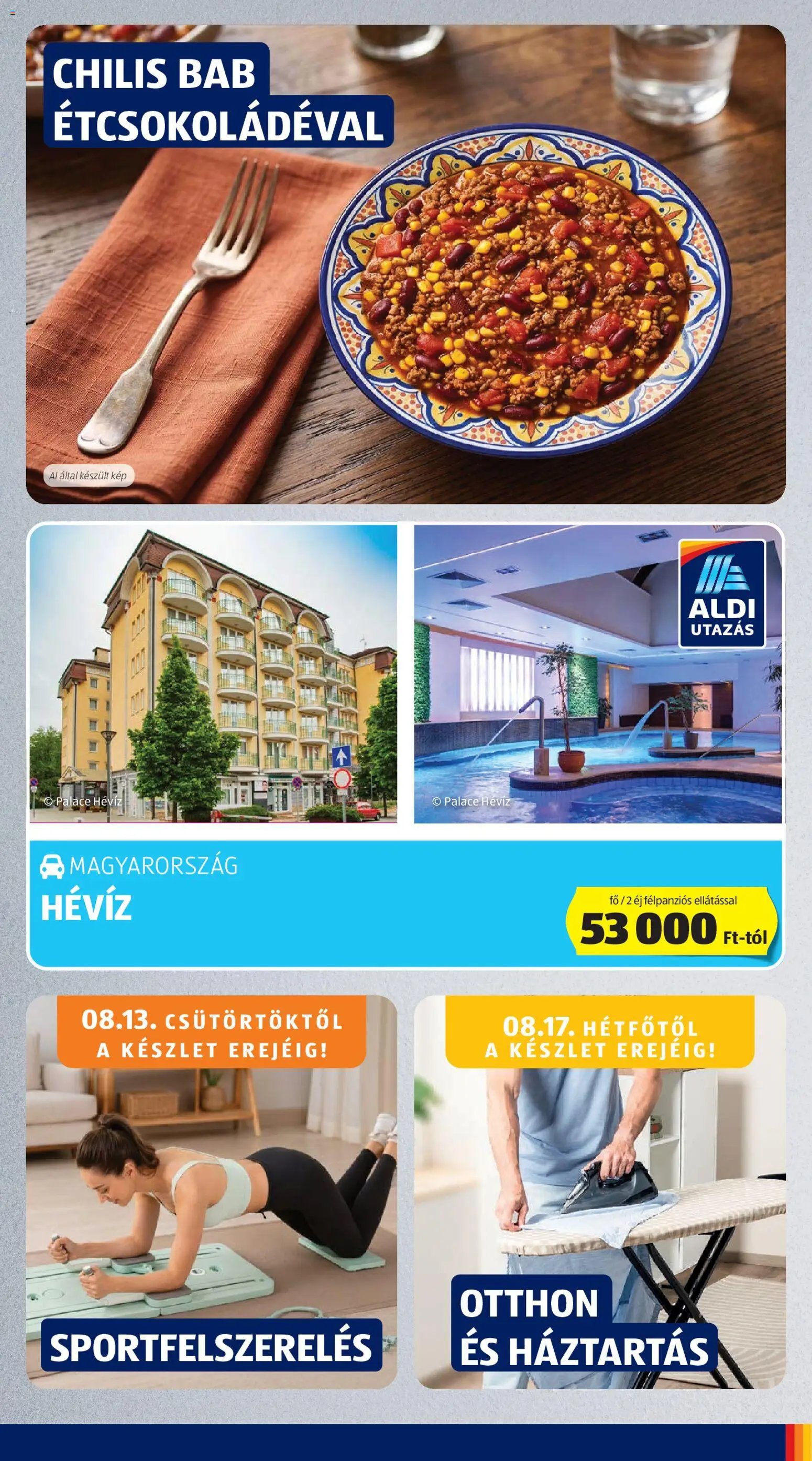 Aldi újság 2026.08.13. Aldi akciós újság