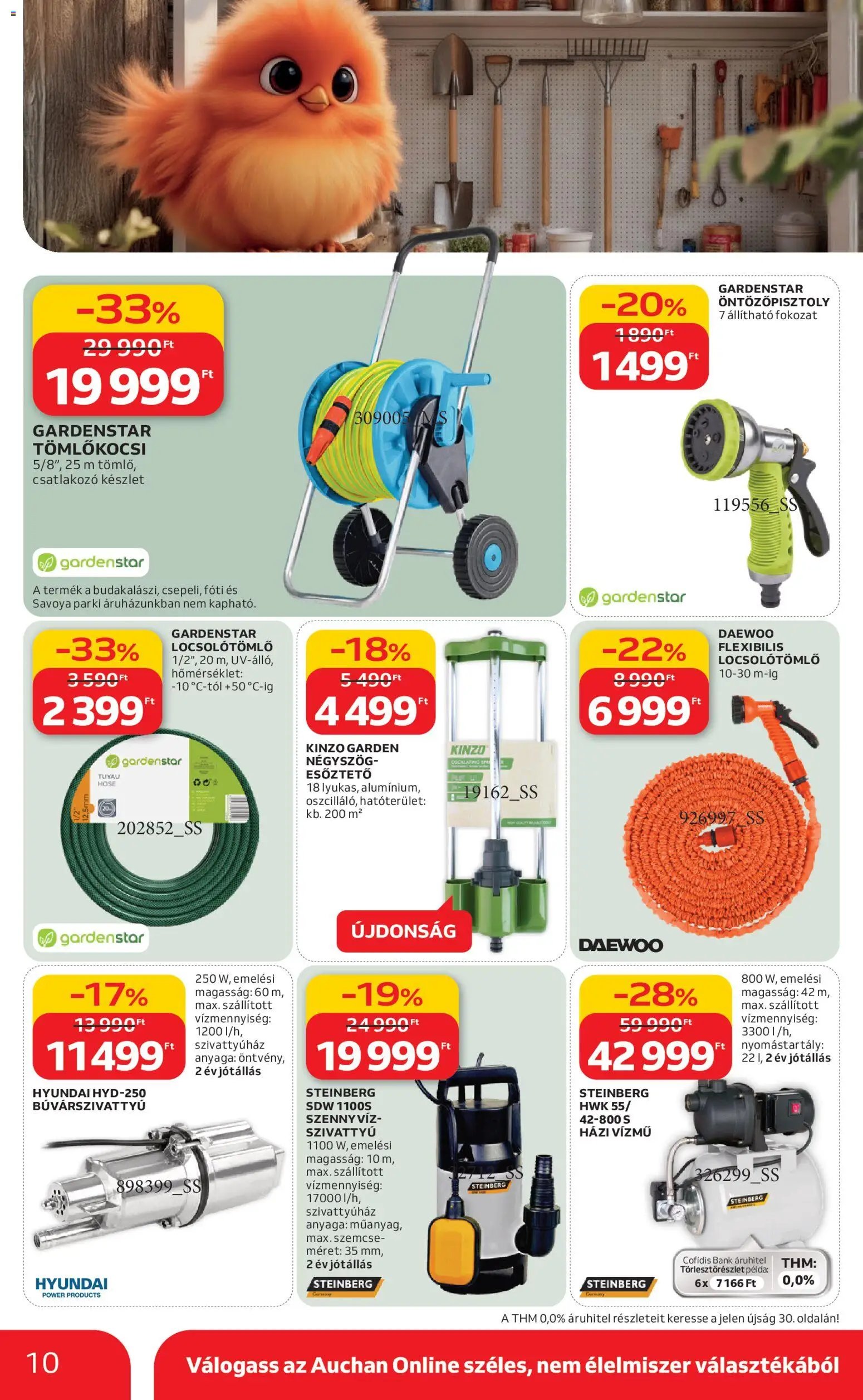 Auchan újság 2026.03.05. Auchan Ki a szabadba (2026-03-05 - 2026-04-04)