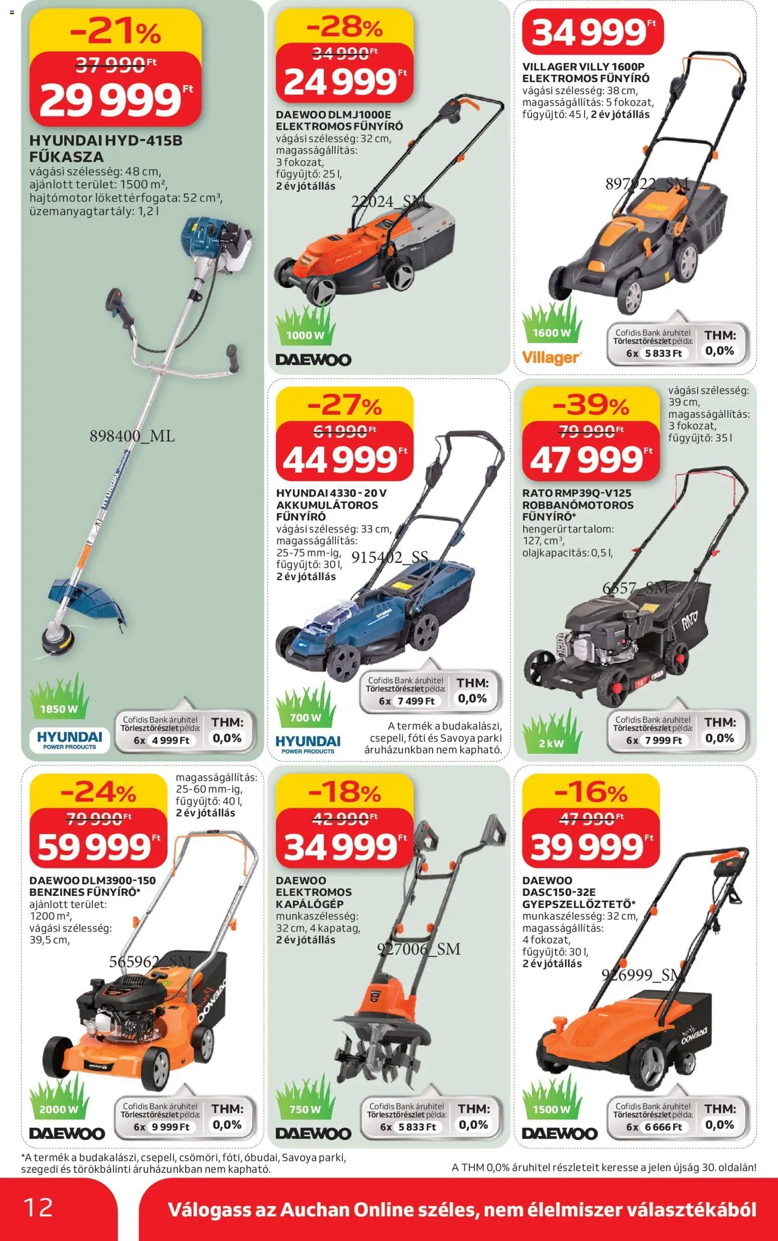 Auchan újság 2026.03.05. Auchan Ki a szabadba (2026-03-05 - 2026-04-04)