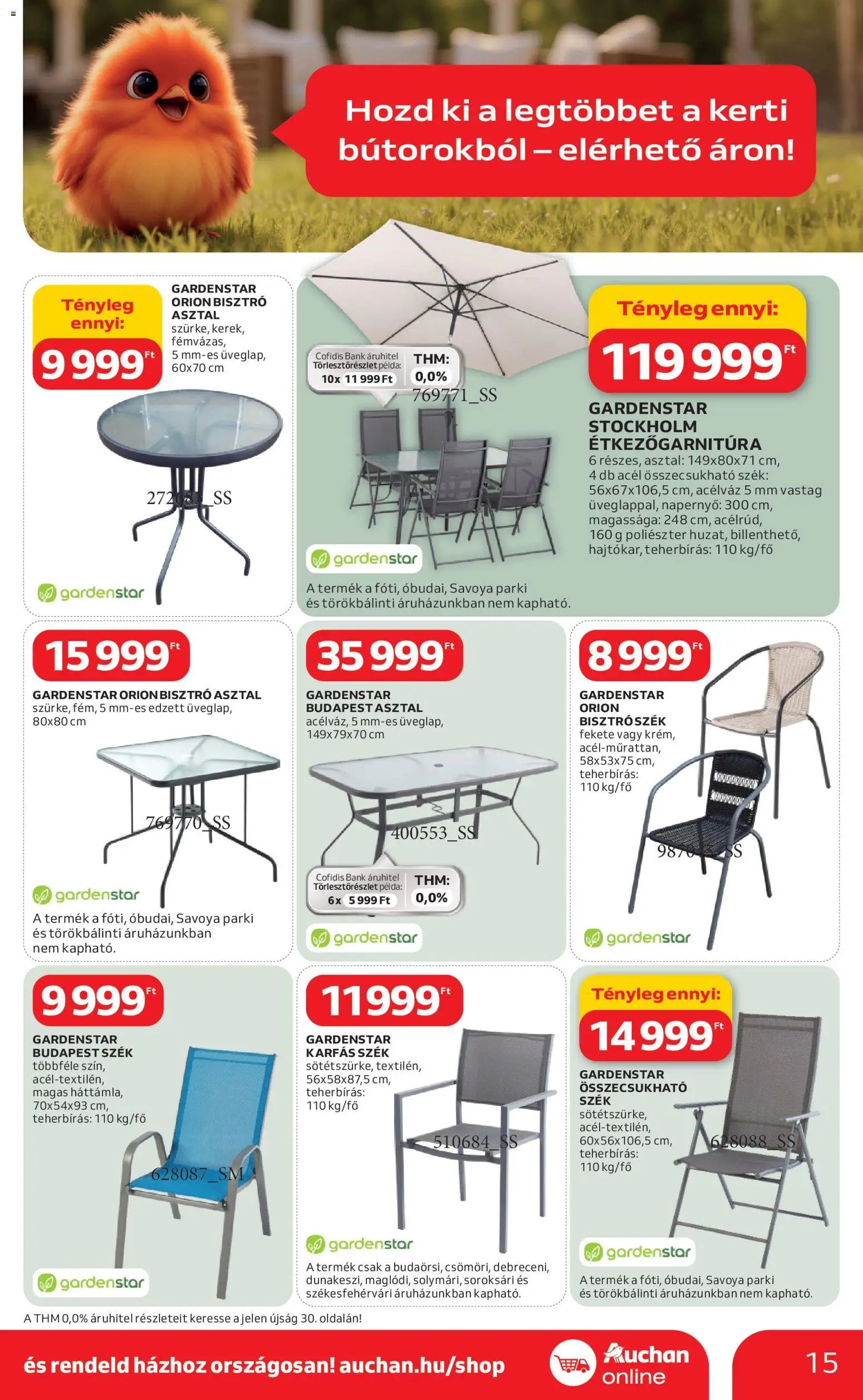 Auchan újság 2026.03.05. Auchan Ki a szabadba (2026-03-05 - 2026-04-04)