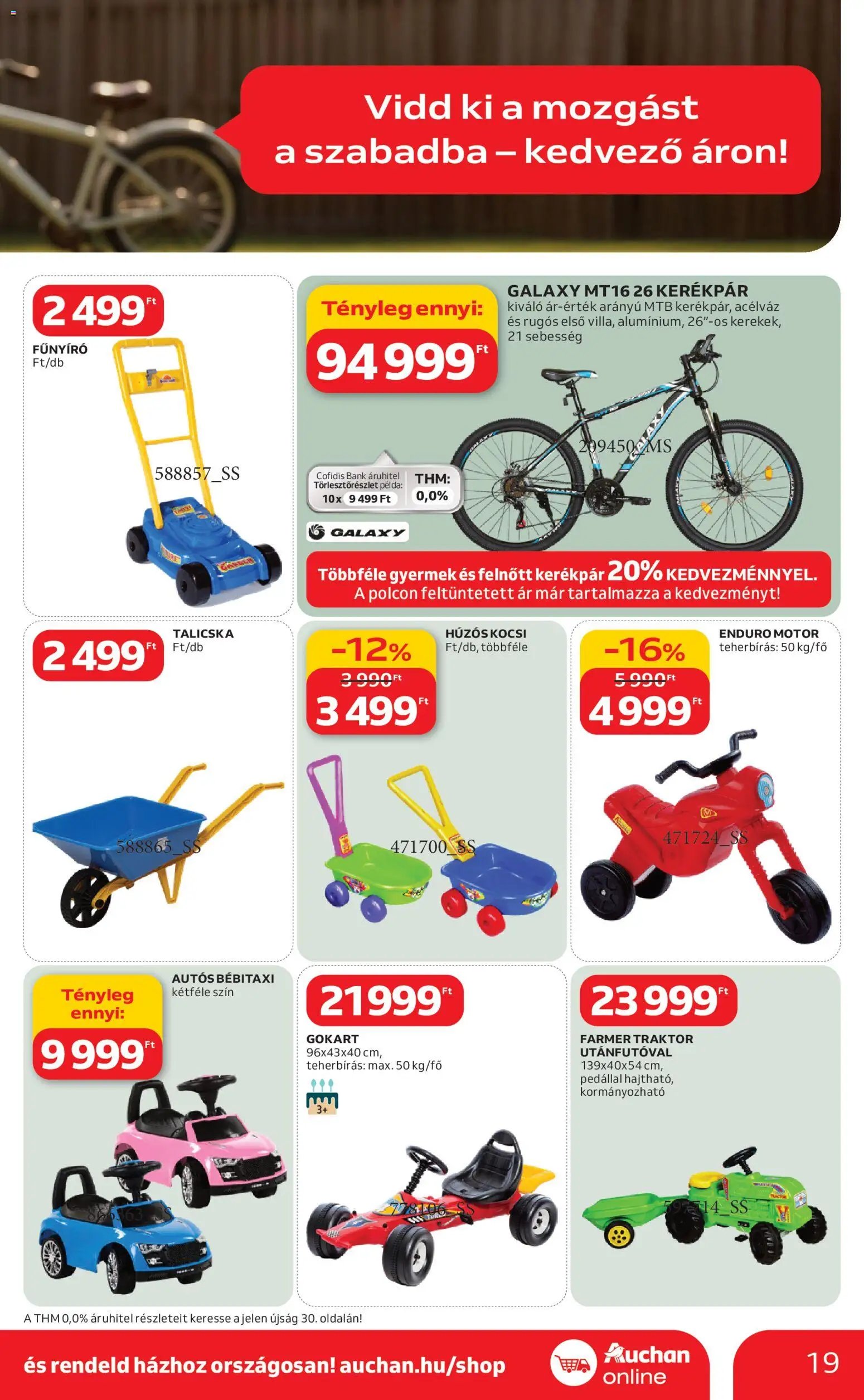 Auchan újság 2026.03.05. Auchan Ki a szabadba (2026-03-05 - 2026-04-04)