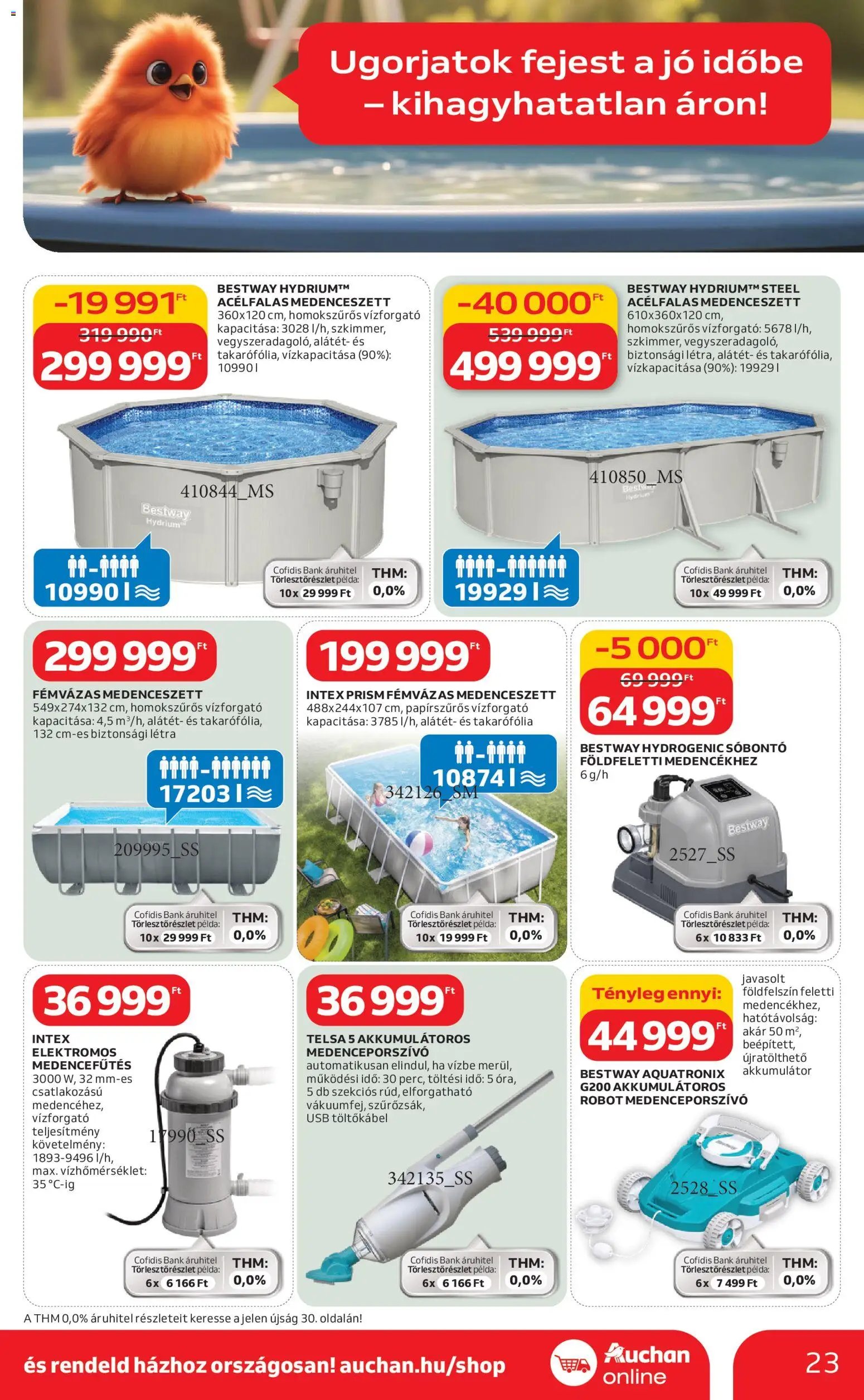 Auchan újság 2026.03.05. Auchan Ki a szabadba (2026-03-05 - 2026-04-04)