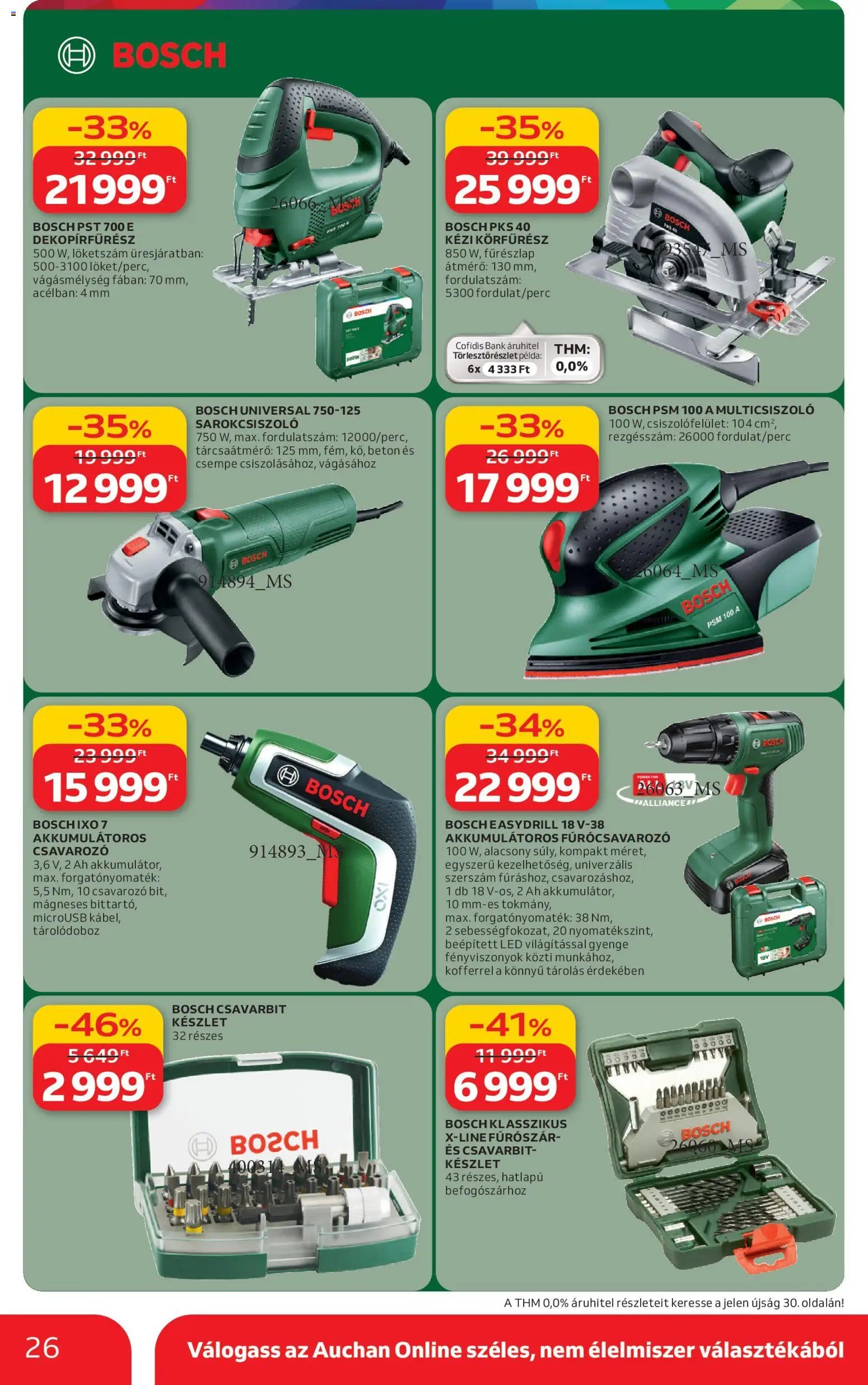 Auchan újság 2026.03.05. Auchan Ki a szabadba (2026-03-05 - 2026-04-04)