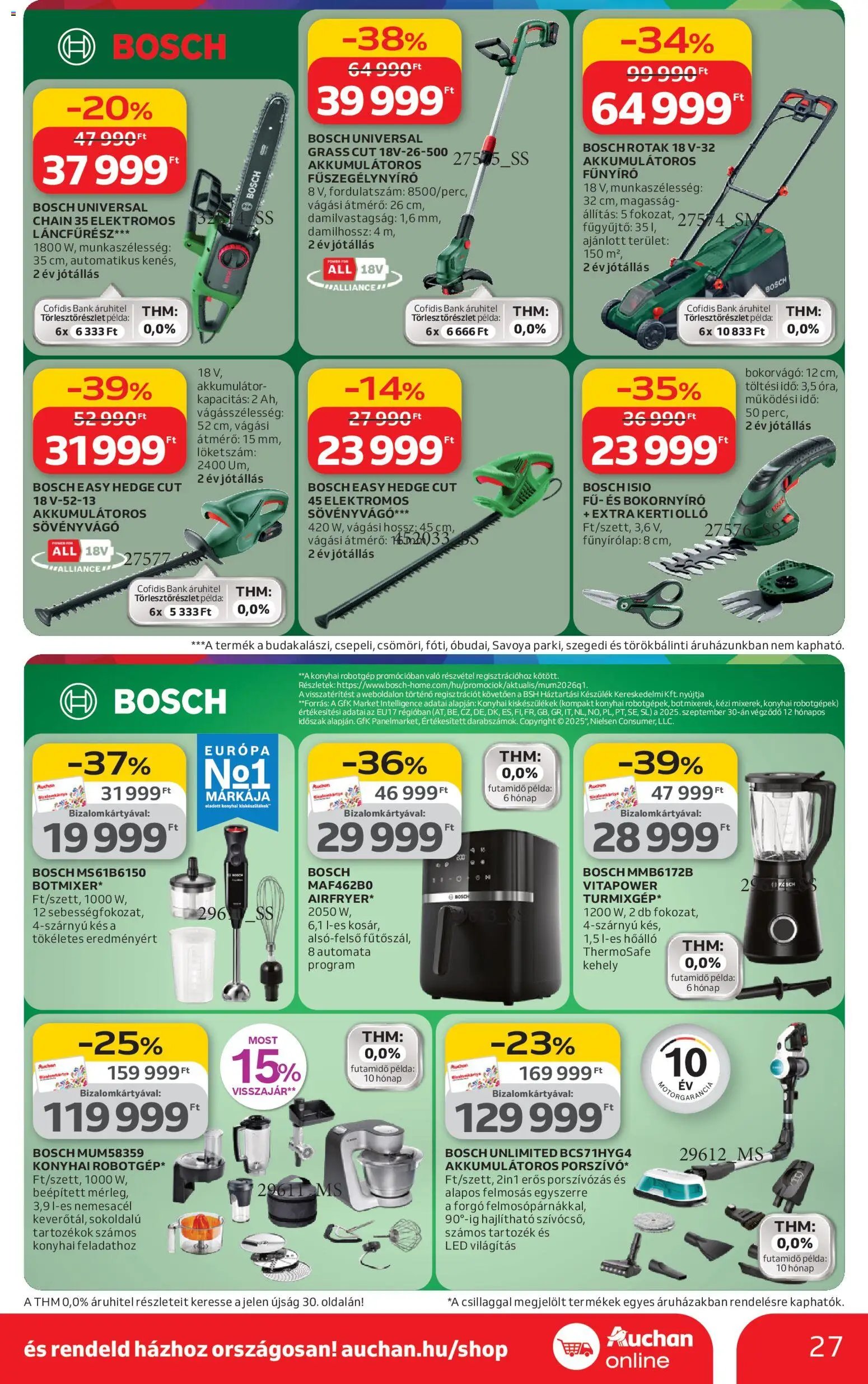 Auchan újság 2026.03.05. Auchan Ki a szabadba (2026-03-05 - 2026-04-04)