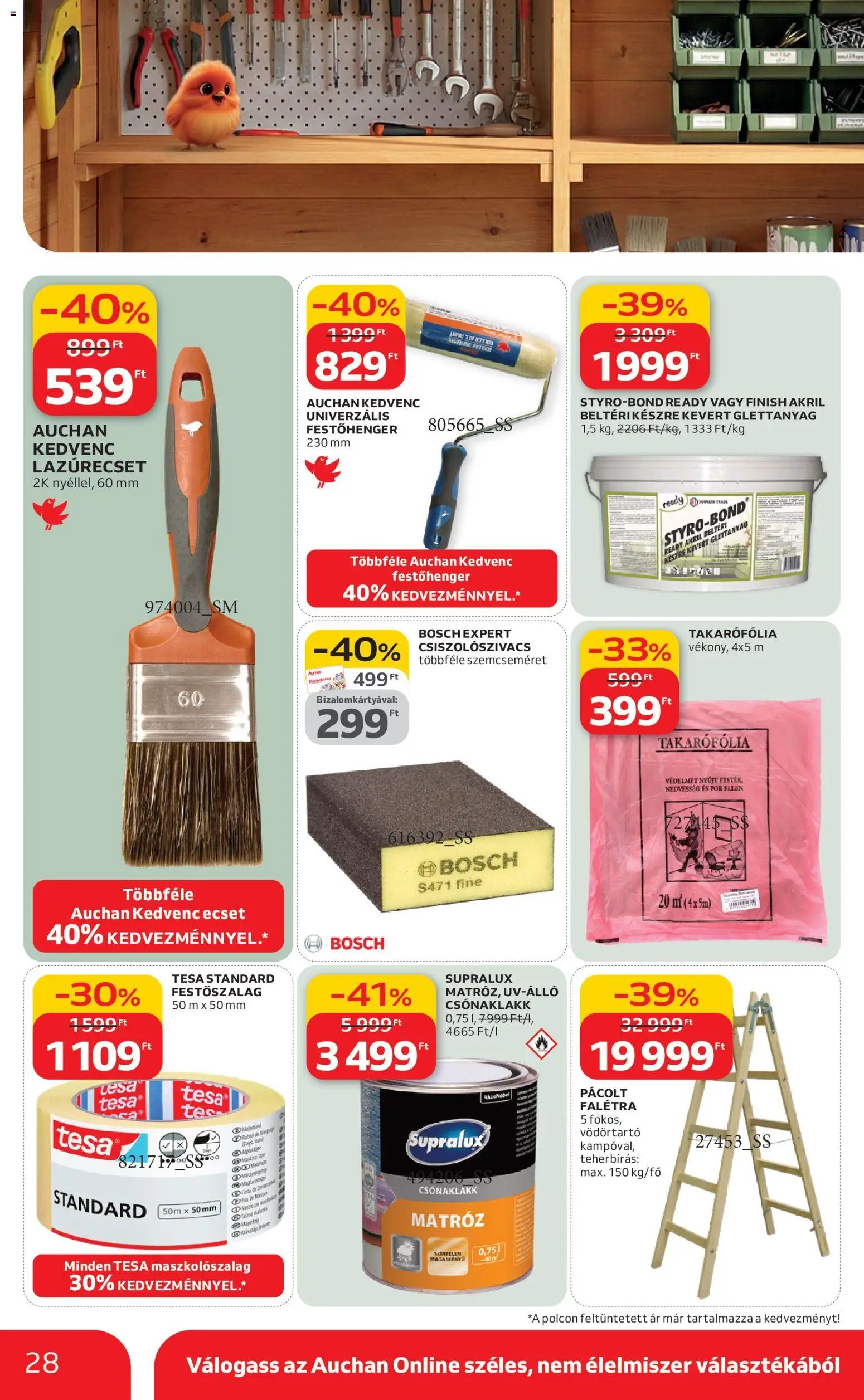 Auchan újság 2026.03.05. Auchan Ki a szabadba (2026-03-05 - 2026-04-04)