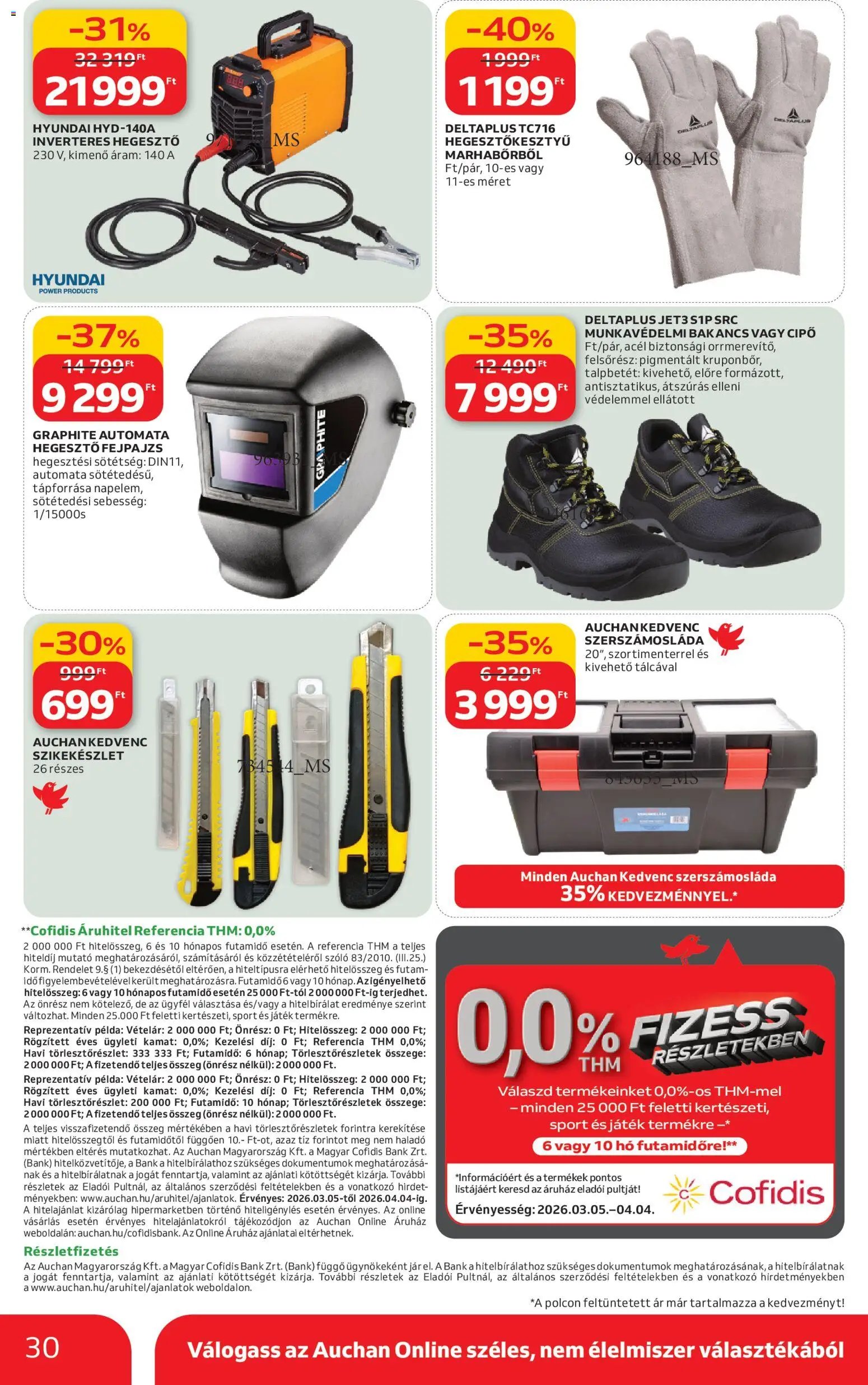 Auchan újság 2026.03.05. Auchan Ki a szabadba (2026-03-05 - 2026-04-04)