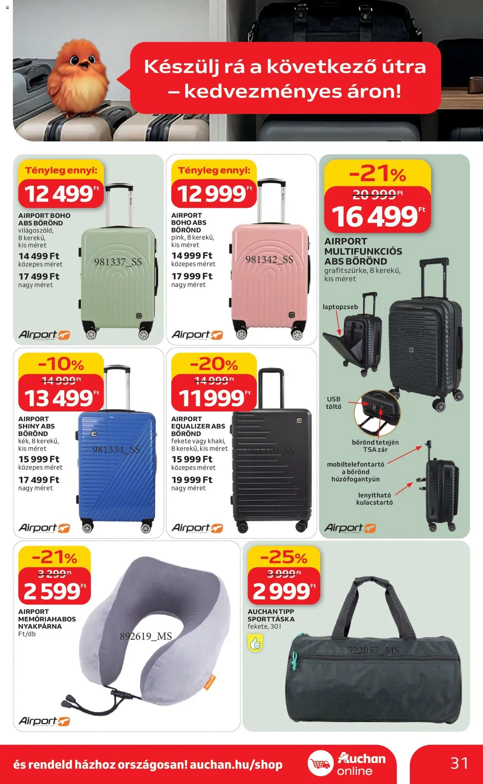 Auchan újság 2026.03.05. Auchan Ki a szabadba (2026-03-05 - 2026-04-04)