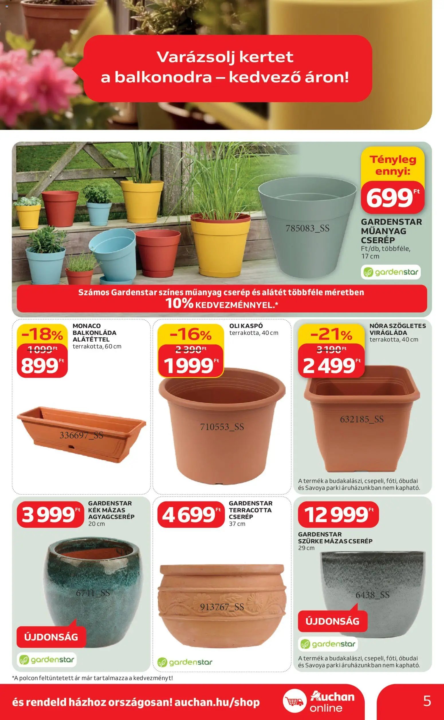 Auchan újság 2026.03.05. Auchan Ki a szabadba (2026-03-05 - 2026-04-04)