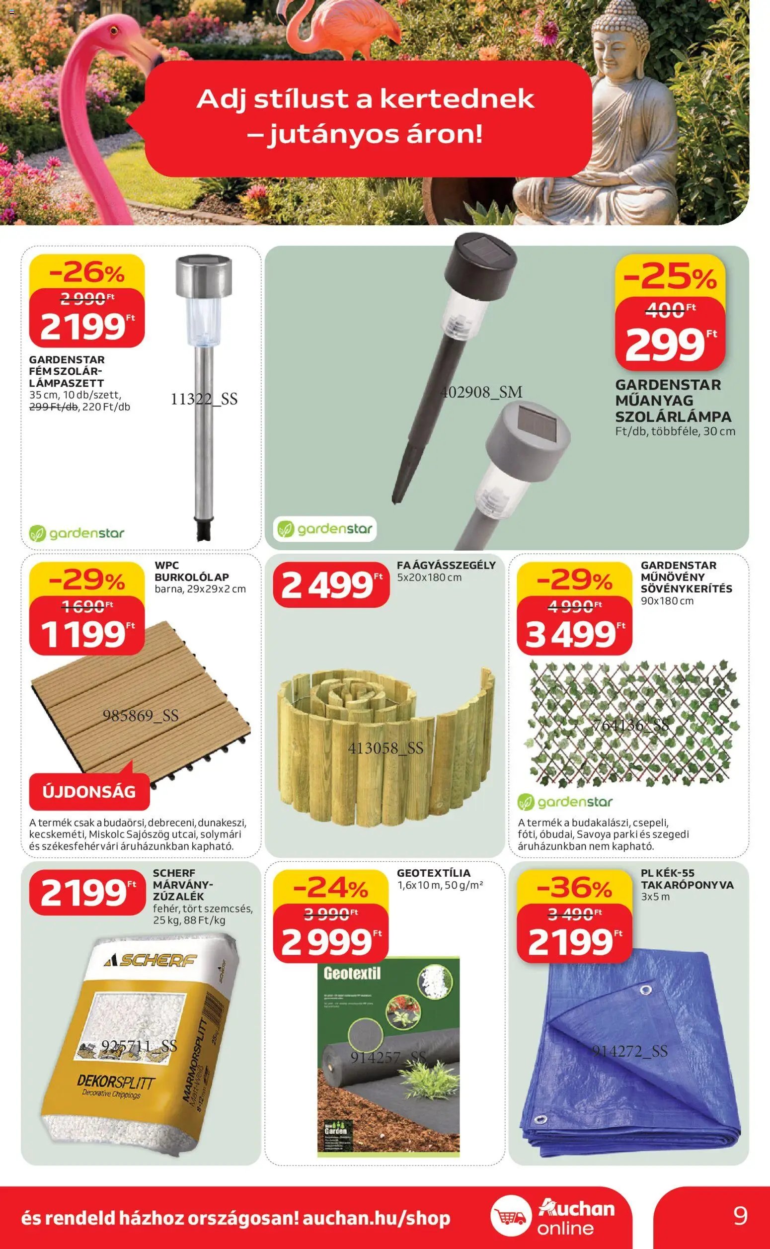 Auchan újság 2026.03.05. Auchan Ki a szabadba (2026-03-05 - 2026-04-04)