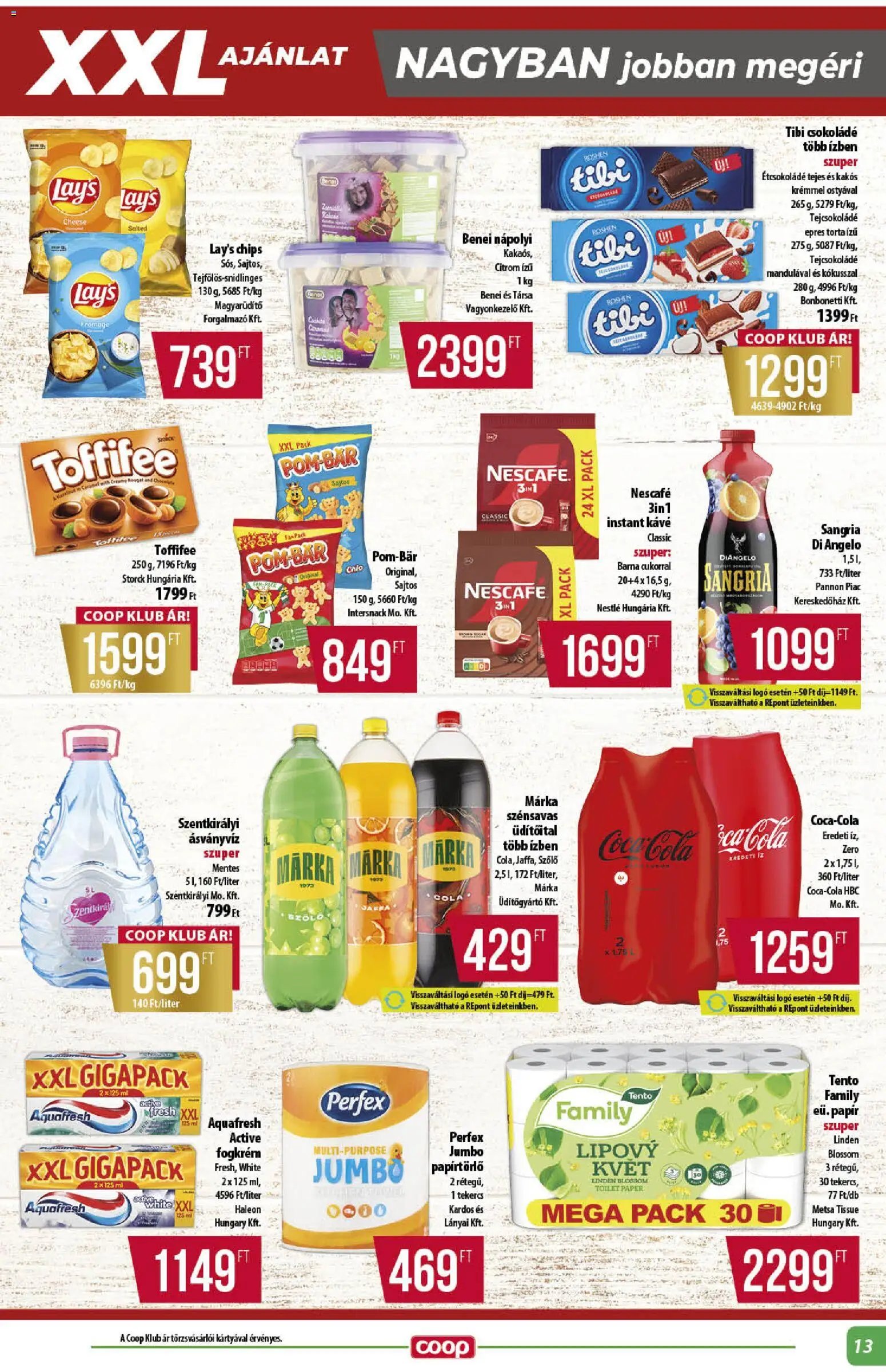 COOP újság 2026.06.18. COOP - Abc & szuper / Alföld Pro-Coop Zrt.