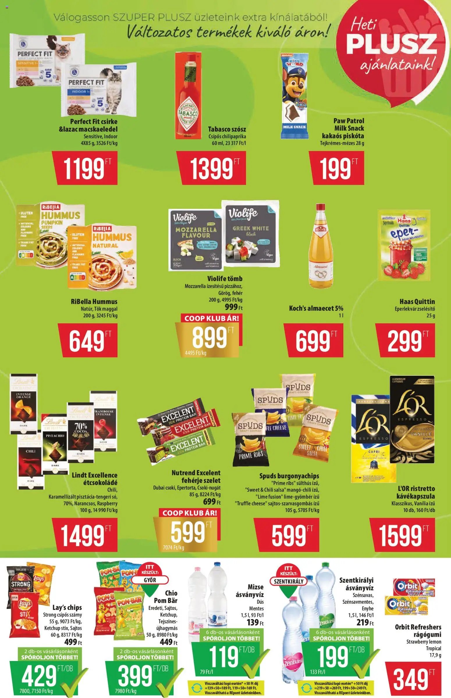 COOP újság 2026.04.30. COOP - Szuper Plusz / Tisza (2026-04-30 - 2026-05-06)