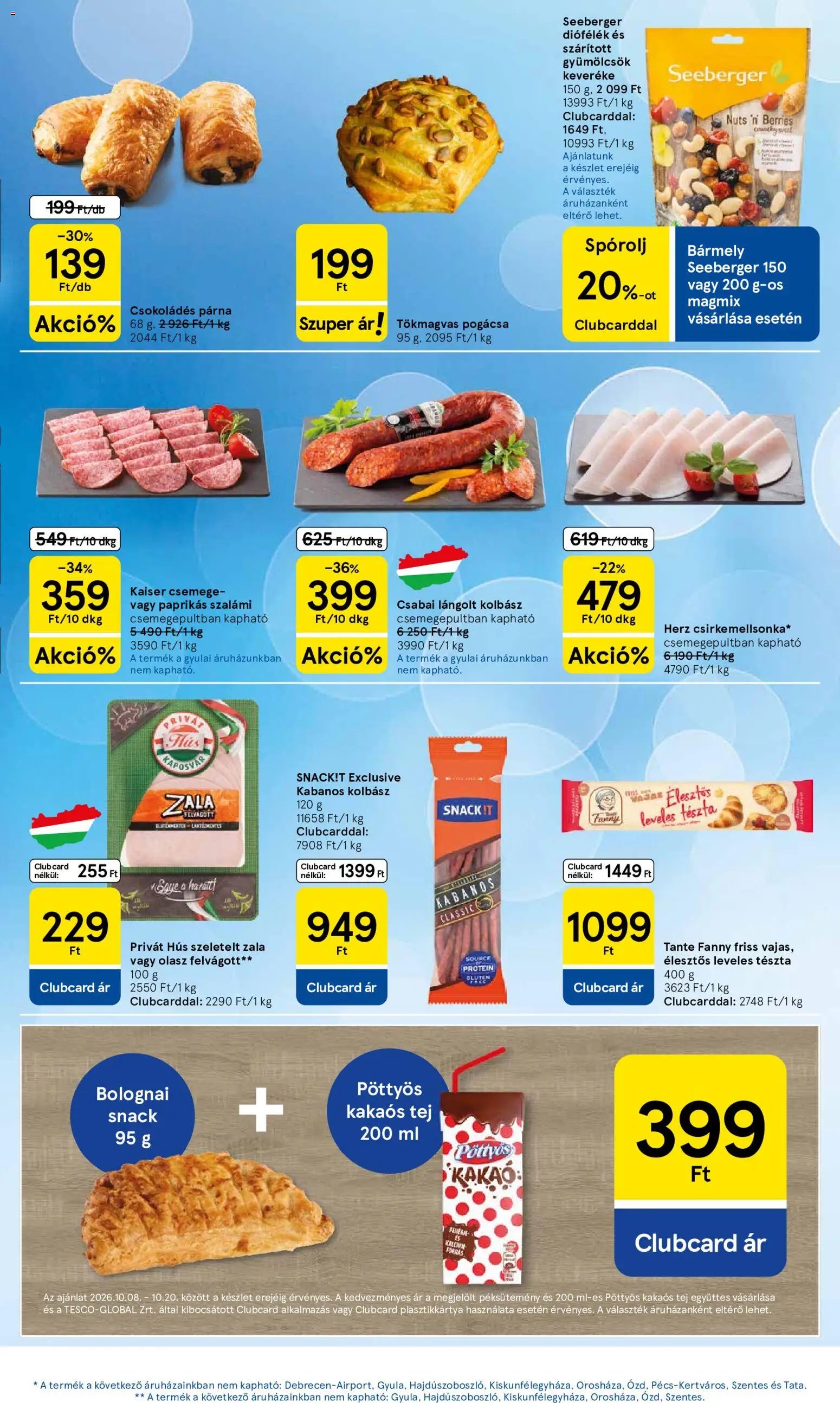 Tesco akciós ujság 2026.10.15. 🎃 HALLOWEEN 🧡
