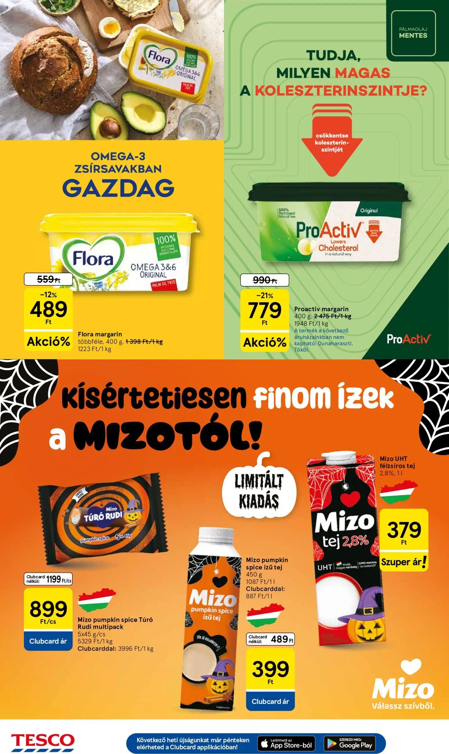 Tesco akciós ujság 2026.10.15. 🎃 HALLOWEEN 🧡
