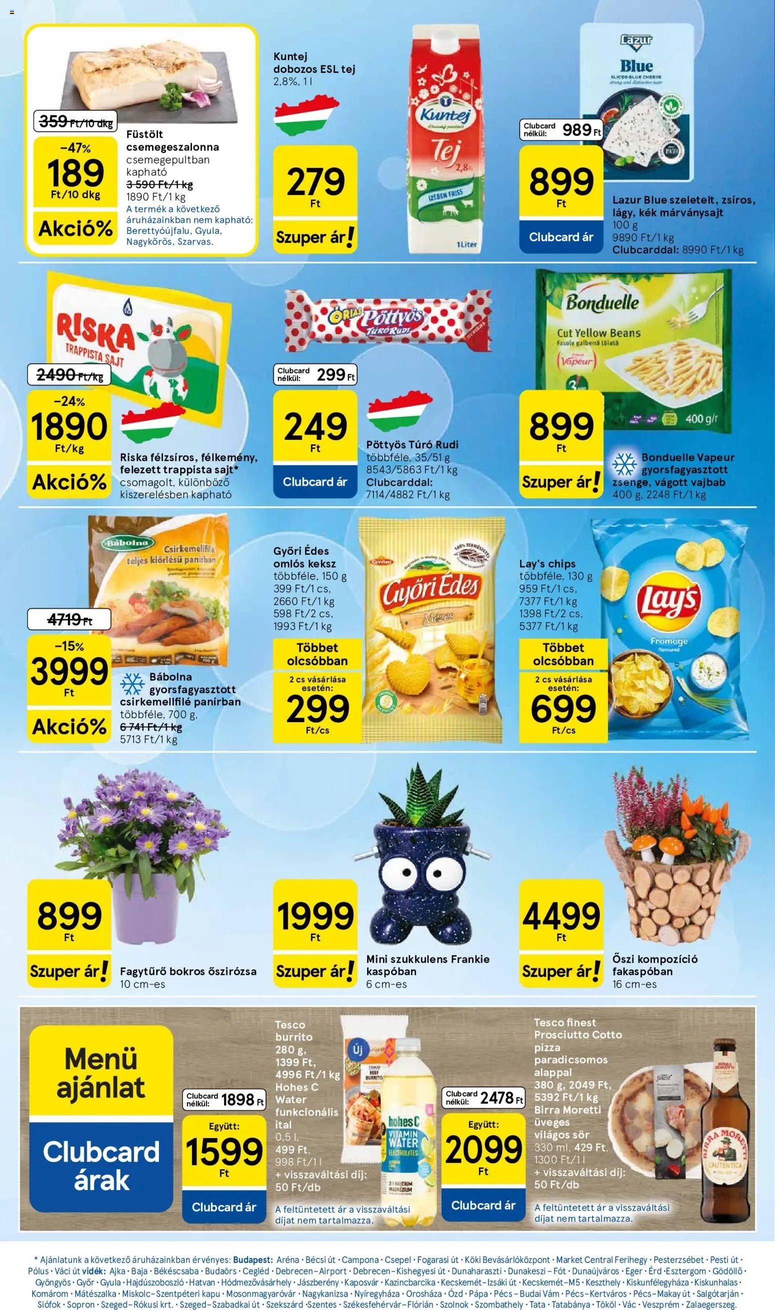Tesco akciós ujság 2026.10.15. 🎃 HALLOWEEN 🧡