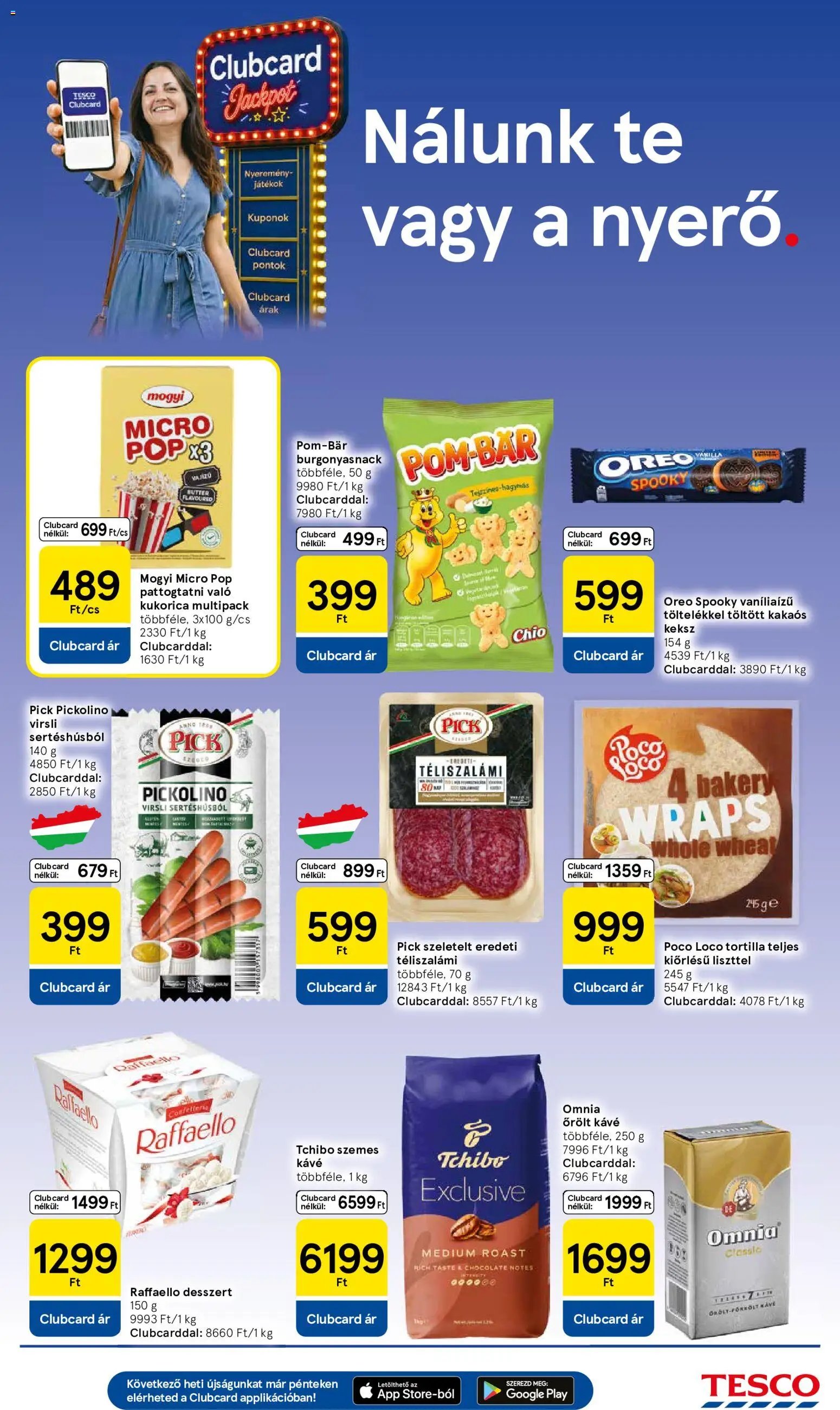 Tesco akciós ujság 2026.10.15. 🎃 HALLOWEEN 🧡