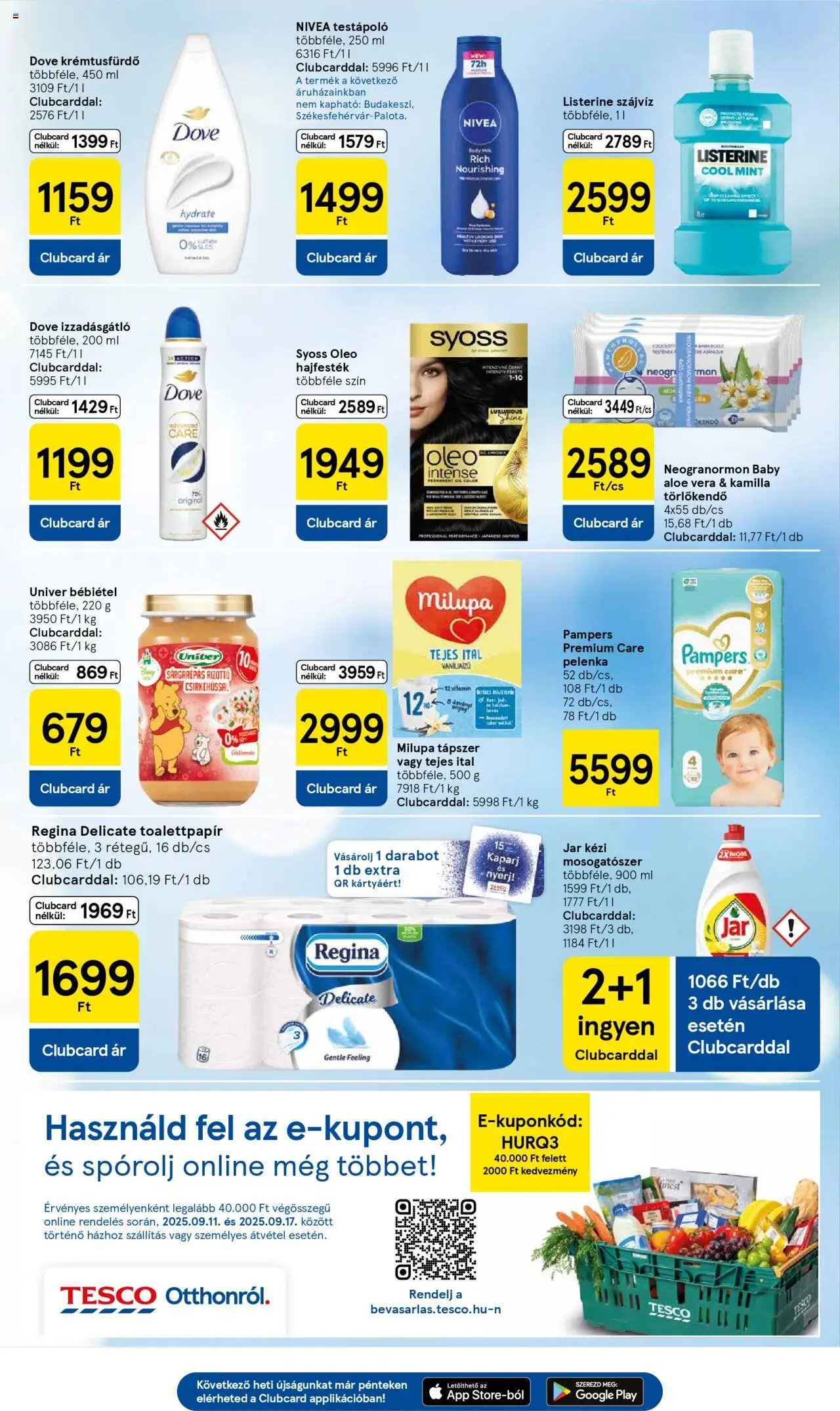 Tesco újság 2025.09.11. Akciós újság Tesco (2025-09-11 - 2025-09-17)