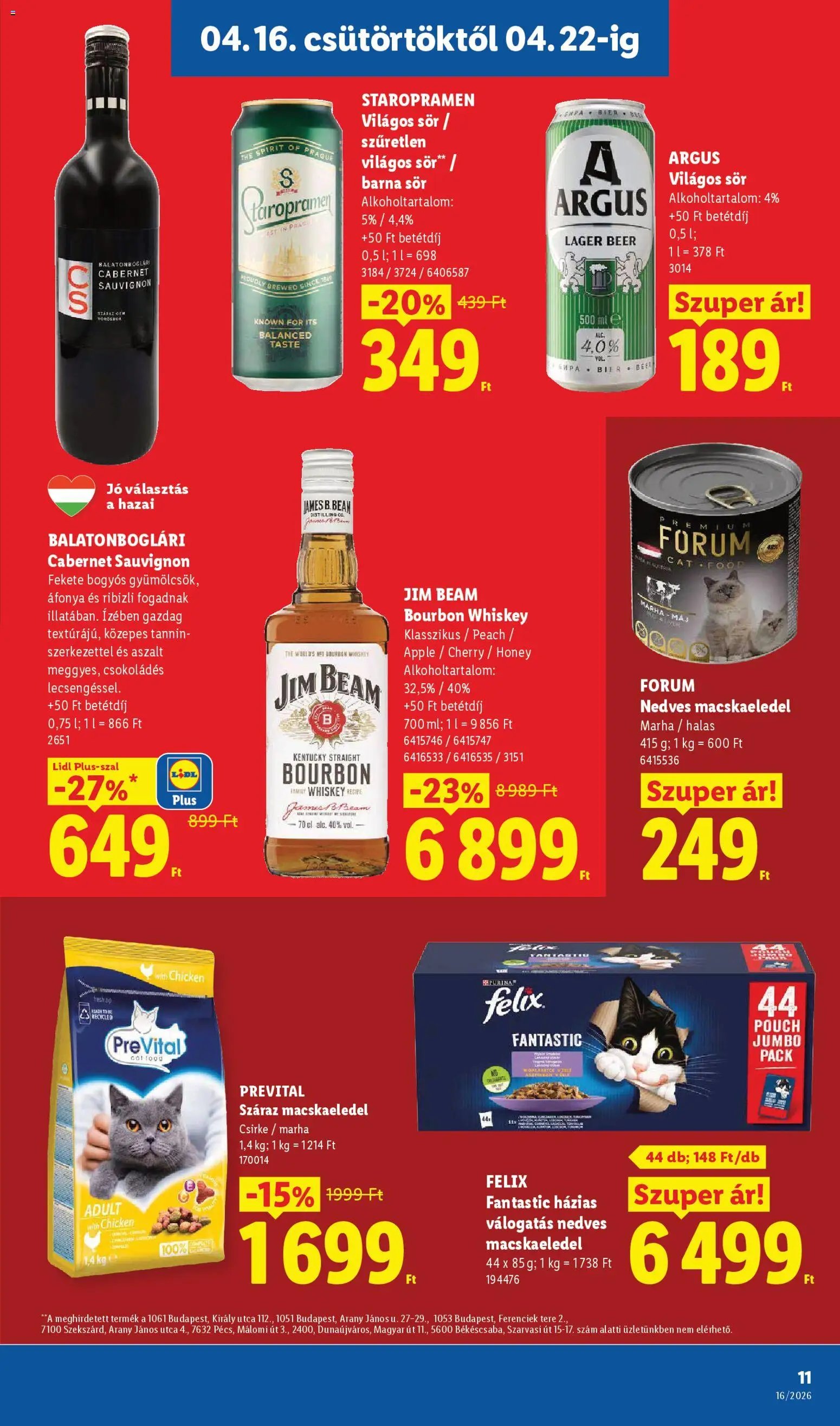 Lidl újság 2026.04.16. Lidl akciós újság (2026-04-16 - 2026-04-22)