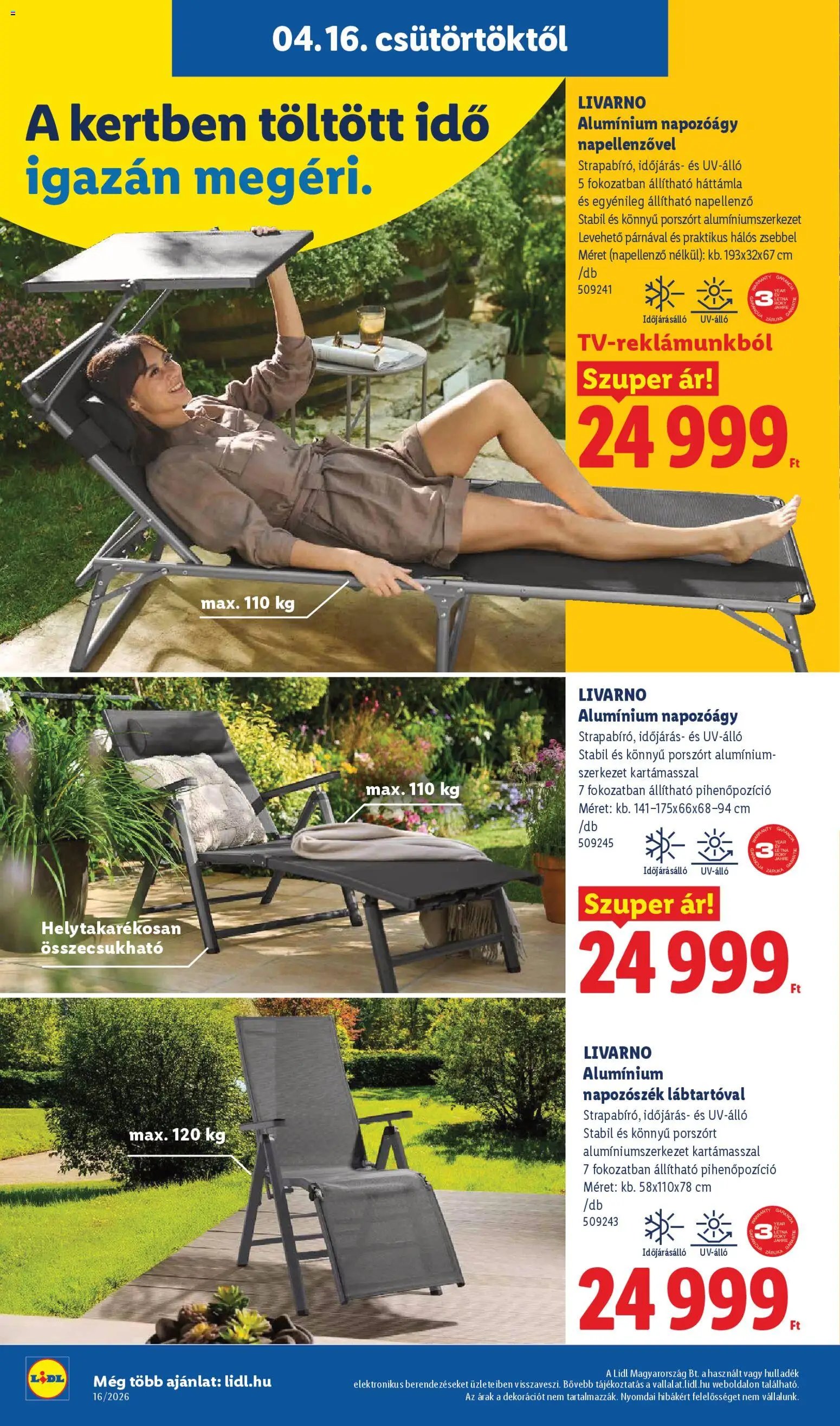 Lidl újság 2026.04.16. Lidl akciós újság (2026-04-16 - 2026-04-22)