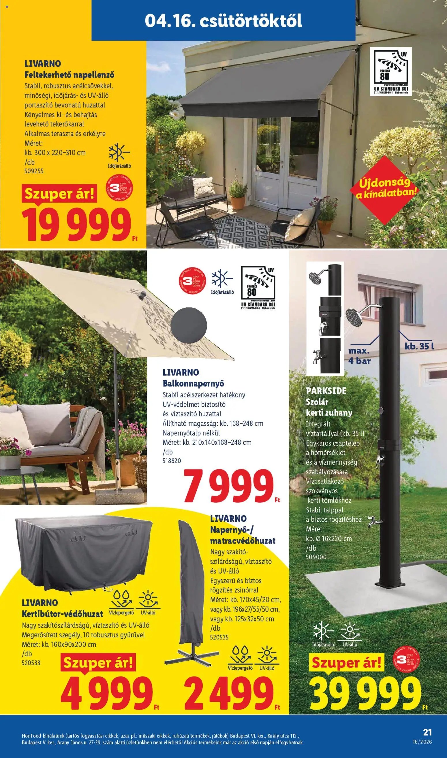 Lidl újság 2026.04.16. Lidl akciós újság (2026-04-16 - 2026-04-22)