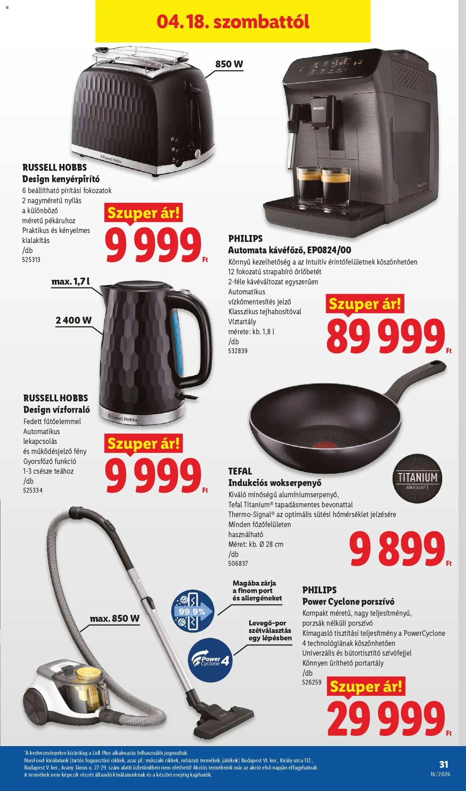 Lidl újság 2026.04.16. Lidl akciós újság (2026-04-16 - 2026-04-22)