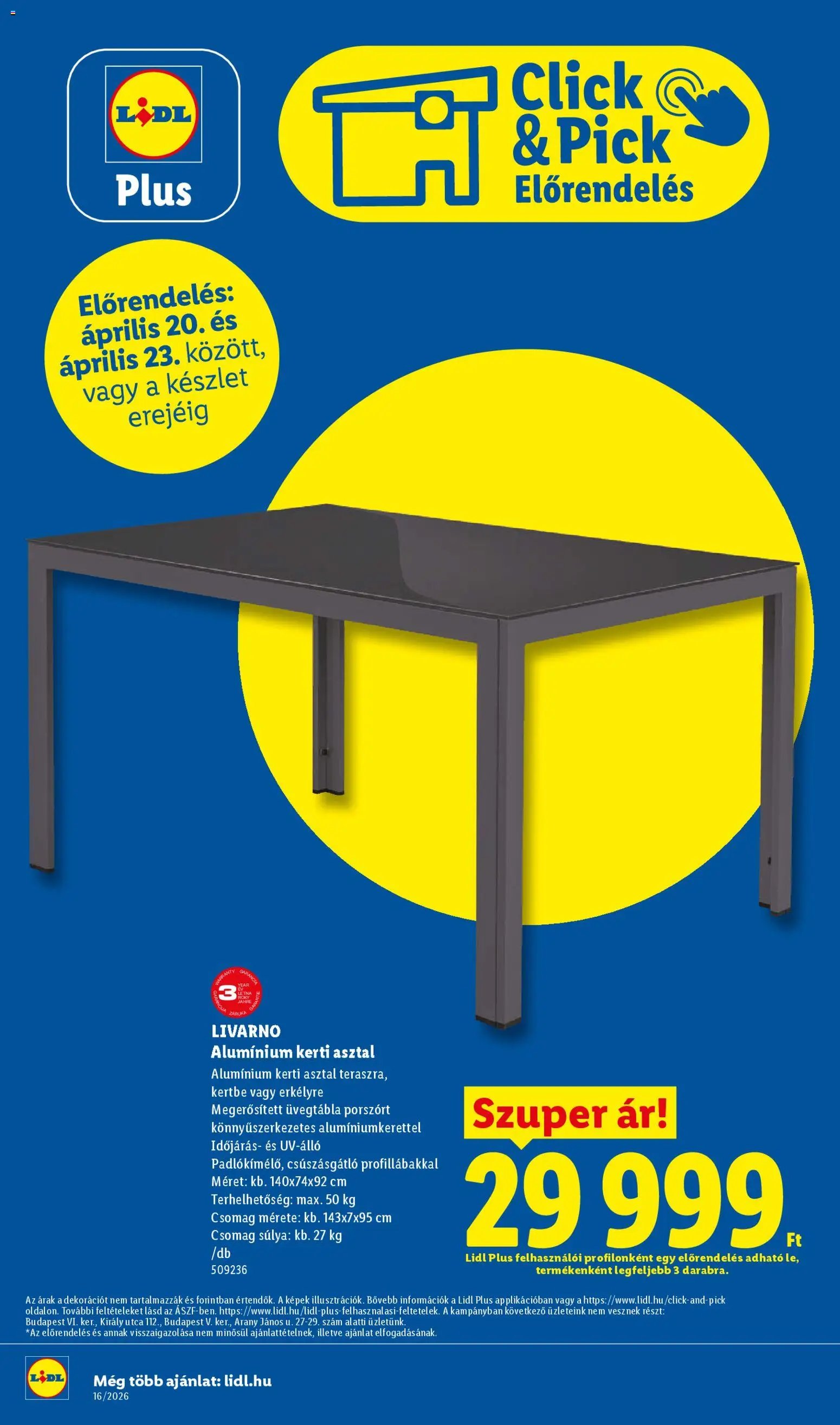 Lidl újság 2026.04.16. Lidl akciós újság (2026-04-16 - 2026-04-22)