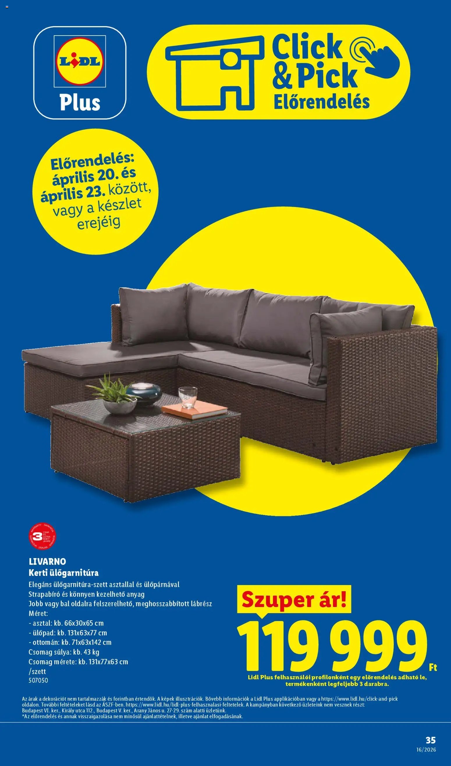 Lidl újság 2026.04.16. Lidl akciós újság (2026-04-16 - 2026-04-22)