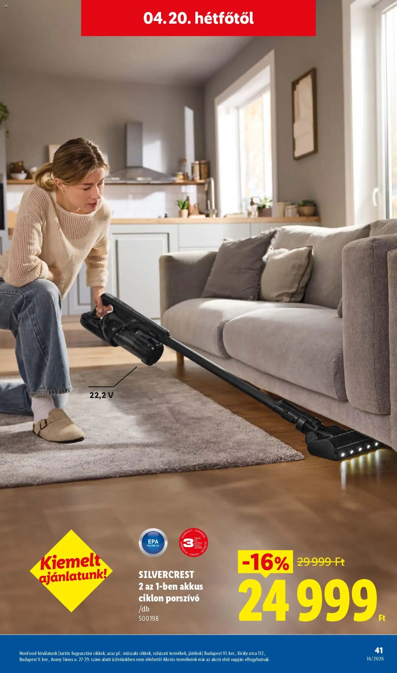 Lidl újság 2026.04.16. Lidl akciós újság (2026-04-16 - 2026-04-22)