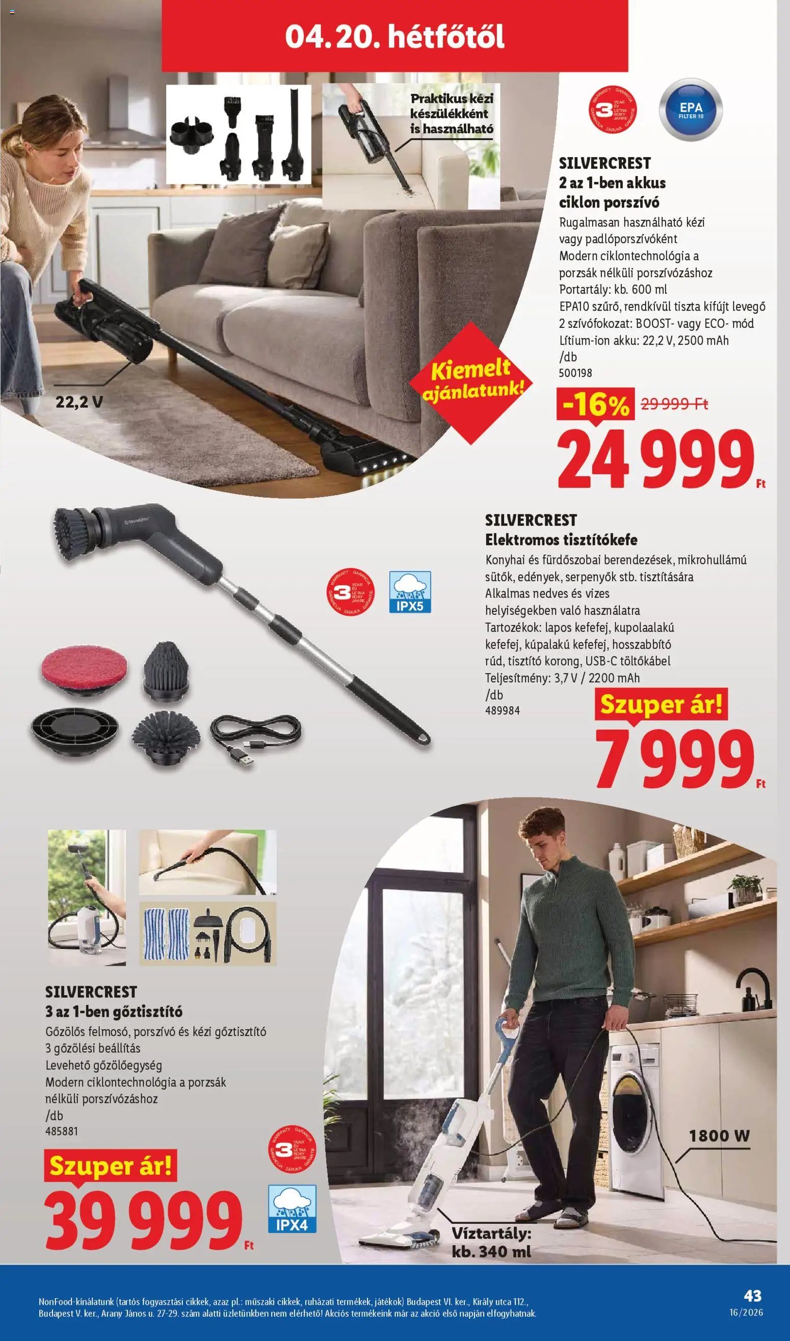 Lidl újság 2026.04.16. Lidl akciós újság (2026-04-16 - 2026-04-22)