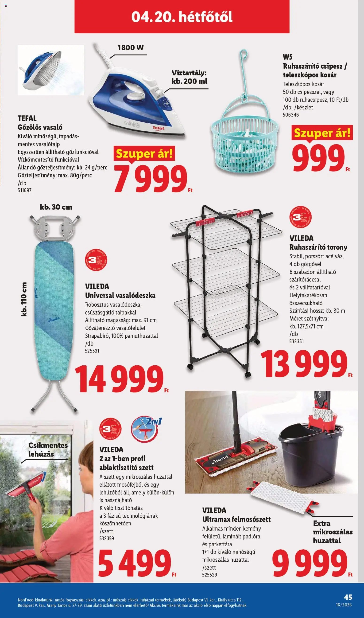 Lidl újság 2026.04.16. Lidl akciós újság (2026-04-16 - 2026-04-22)