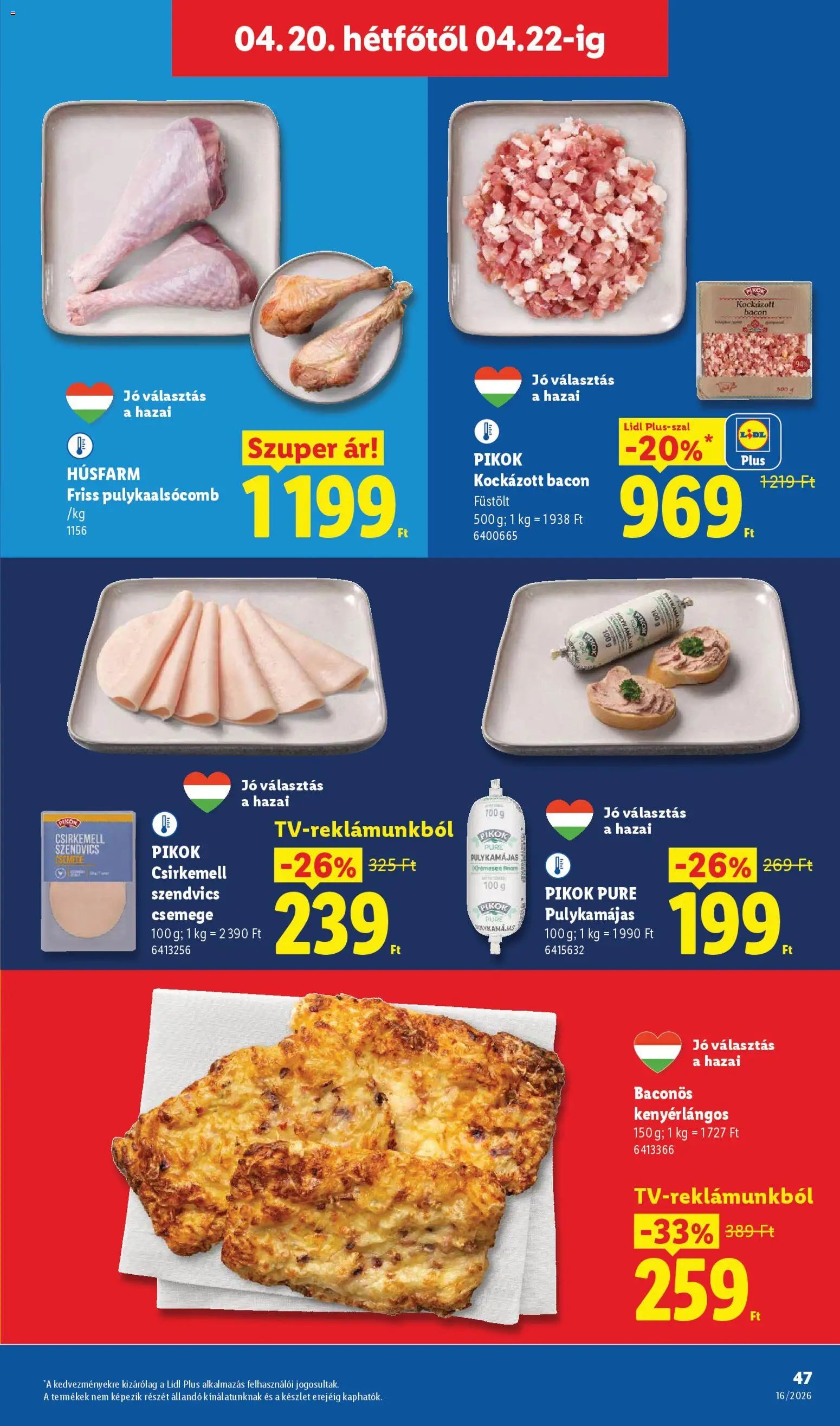 Lidl újság 2026.04.16. Lidl akciós újság (2026-04-16 - 2026-04-22)