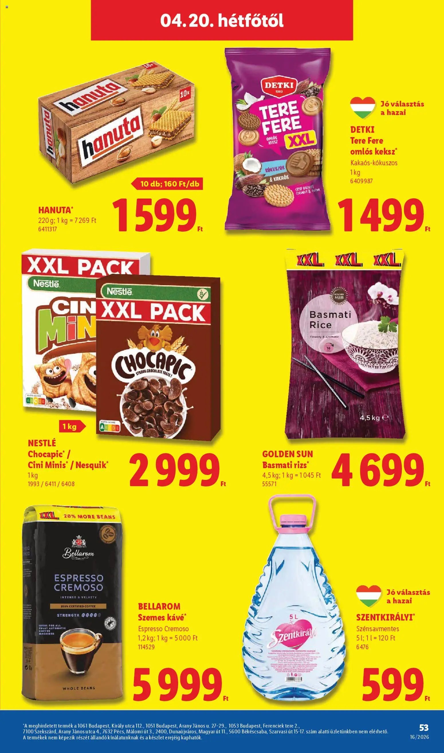 Lidl újság 2026.04.16. Lidl akciós újság (2026-04-16 - 2026-04-22)