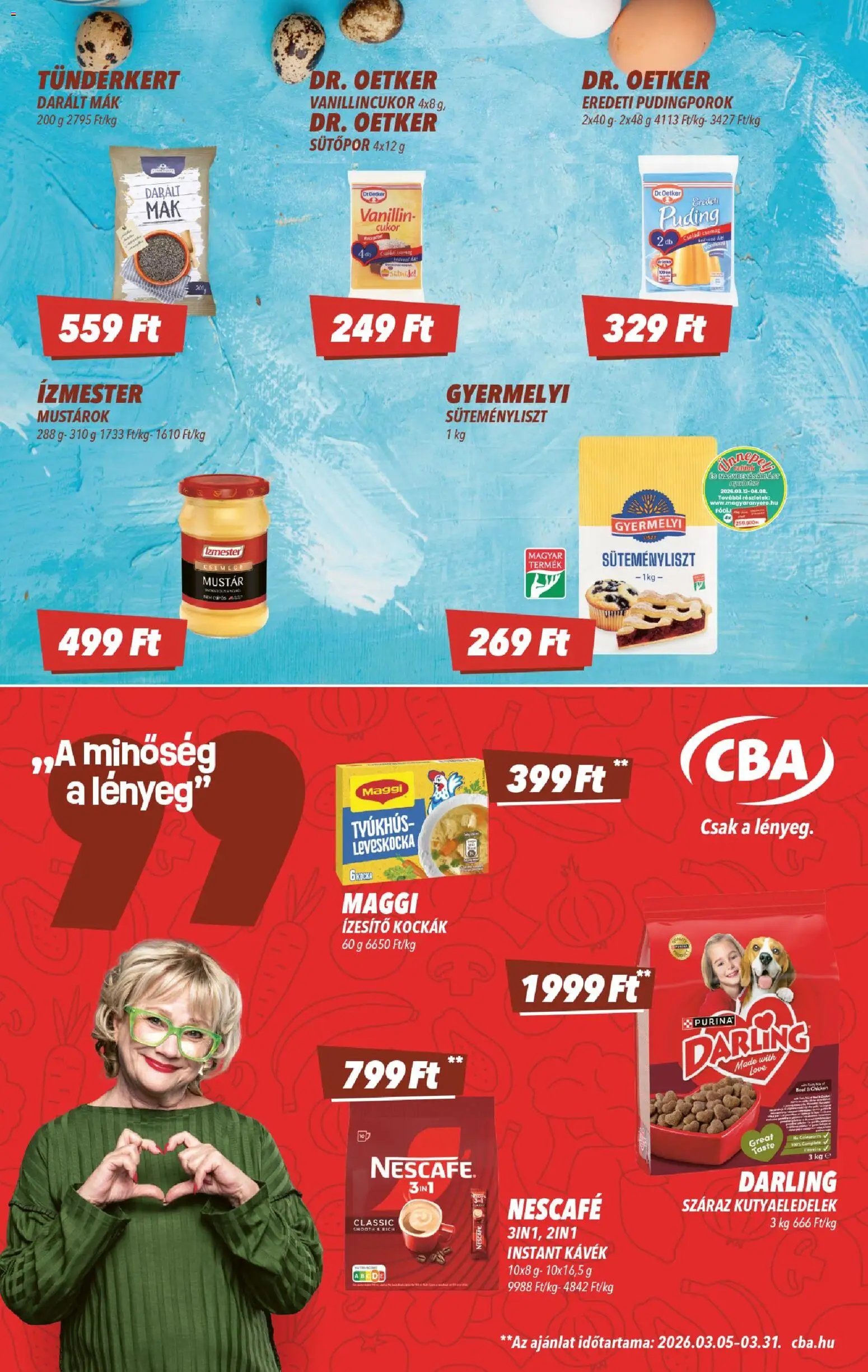 CBA újság 2026.03.26. CBA akciós újság (2026-03-26 - 2026-04-04)