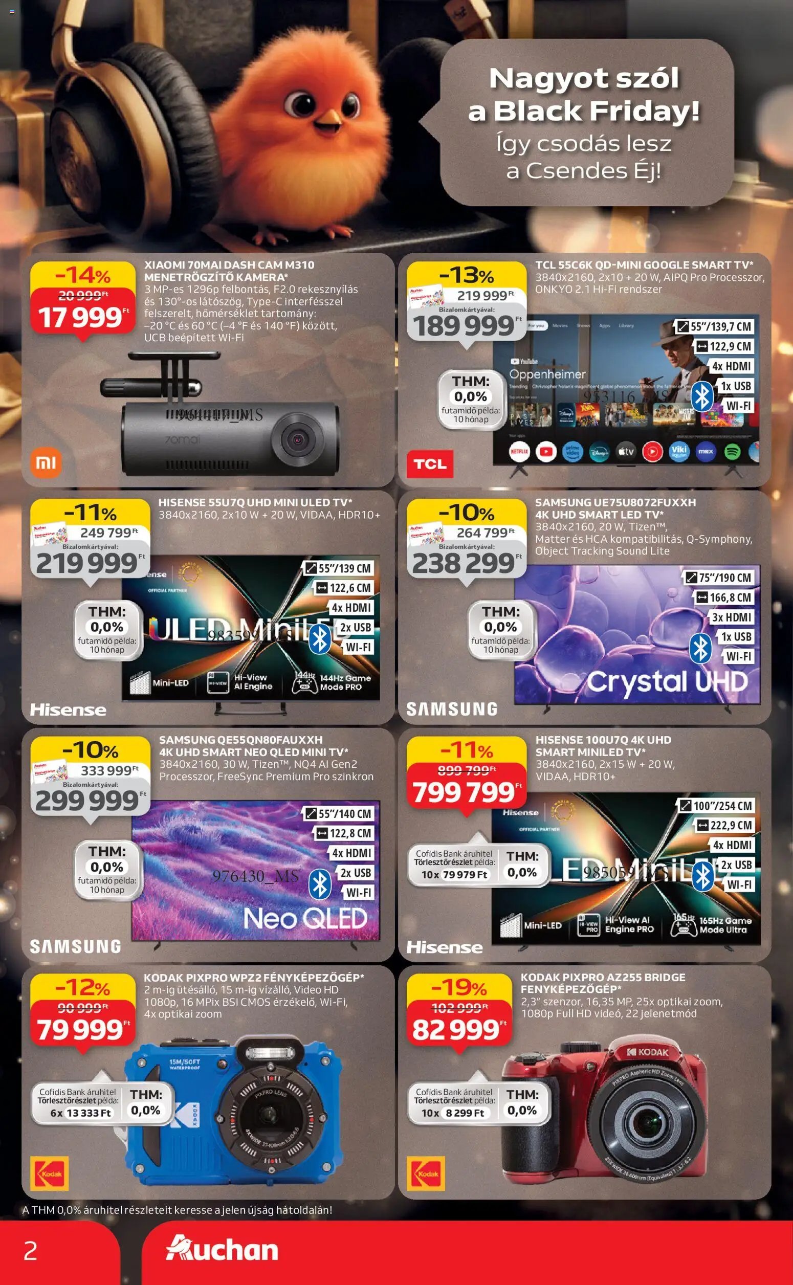 Auchan újság 2025.11.06. Black Friday (2025-11-06 - 2025-11-26)