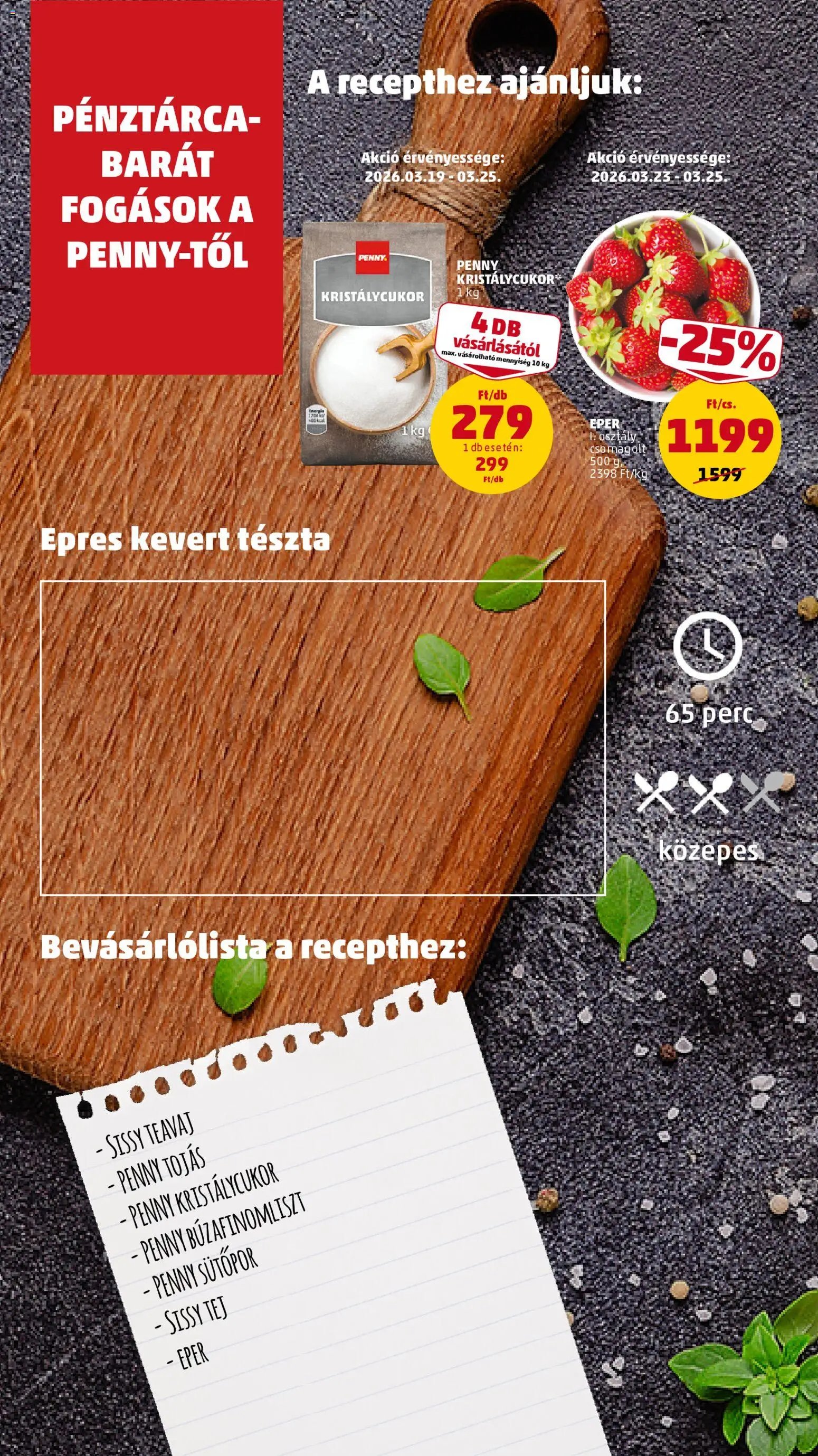 PENNY újság 2026.03.19. PENNY akciós újság (2026-03-19 - 2026-03-25)