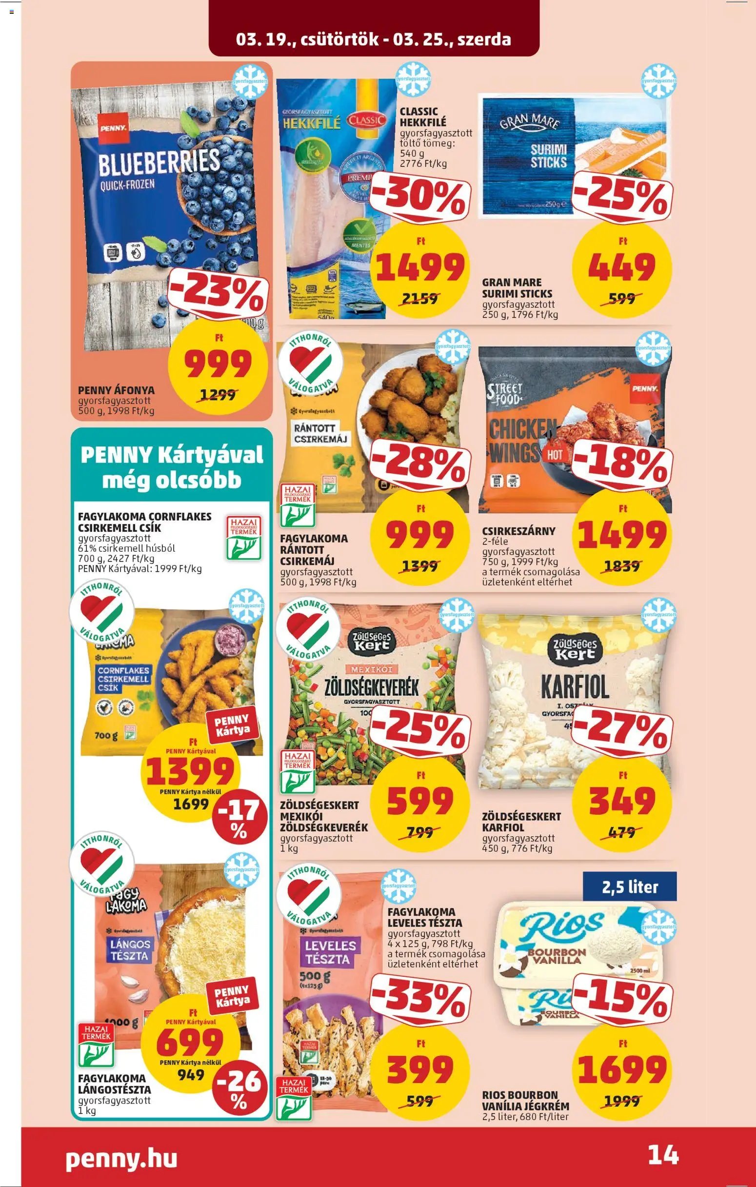 PENNY újság 2026.03.19. PENNY akciós újság (2026-03-19 - 2026-03-25)