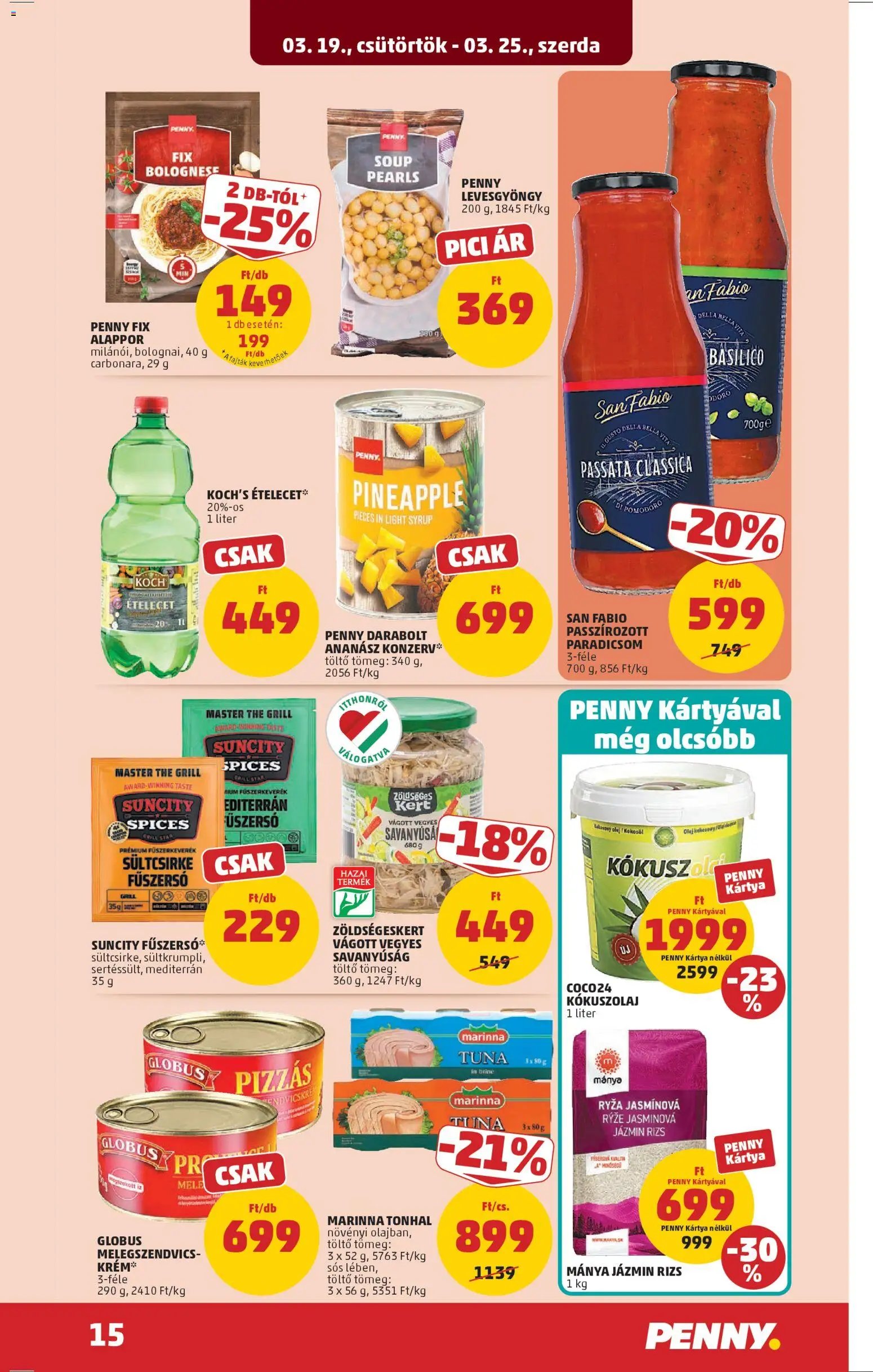 PENNY újság 2026.03.19. PENNY akciós újság (2026-03-19 - 2026-03-25)
