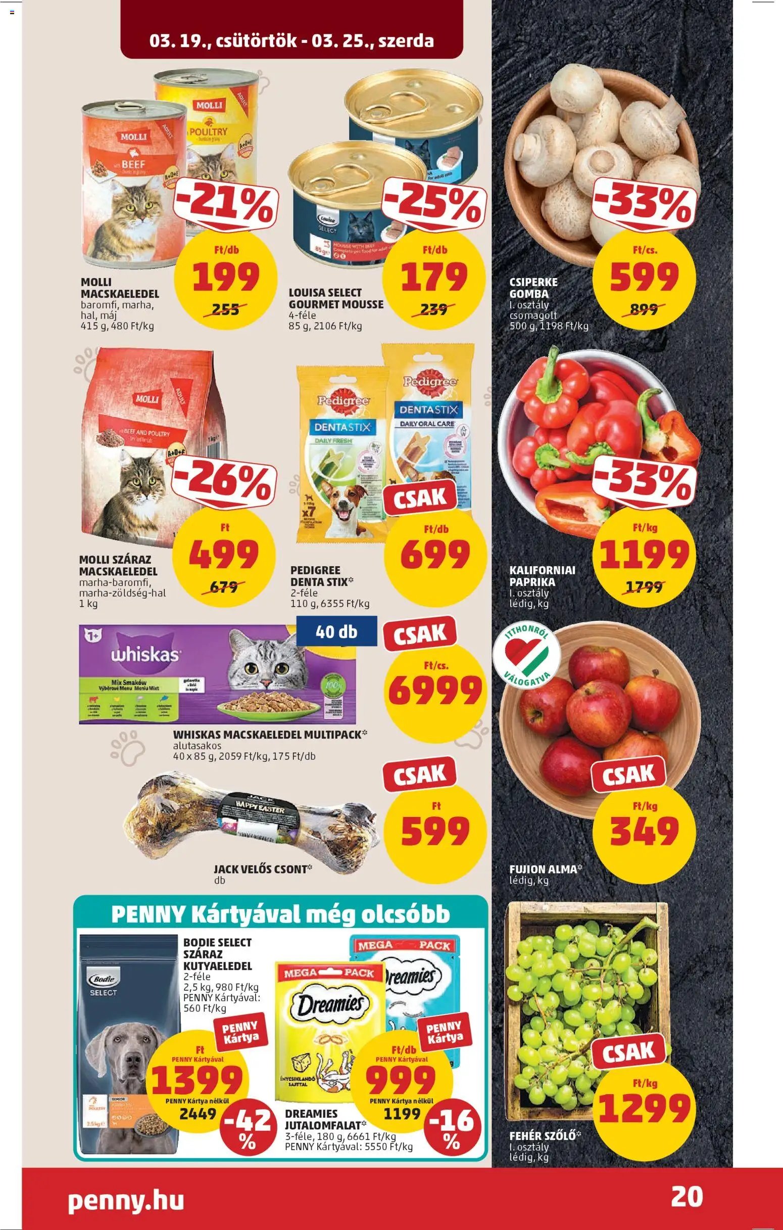 PENNY újság 2026.03.19. PENNY akciós újság (2026-03-19 - 2026-03-25)