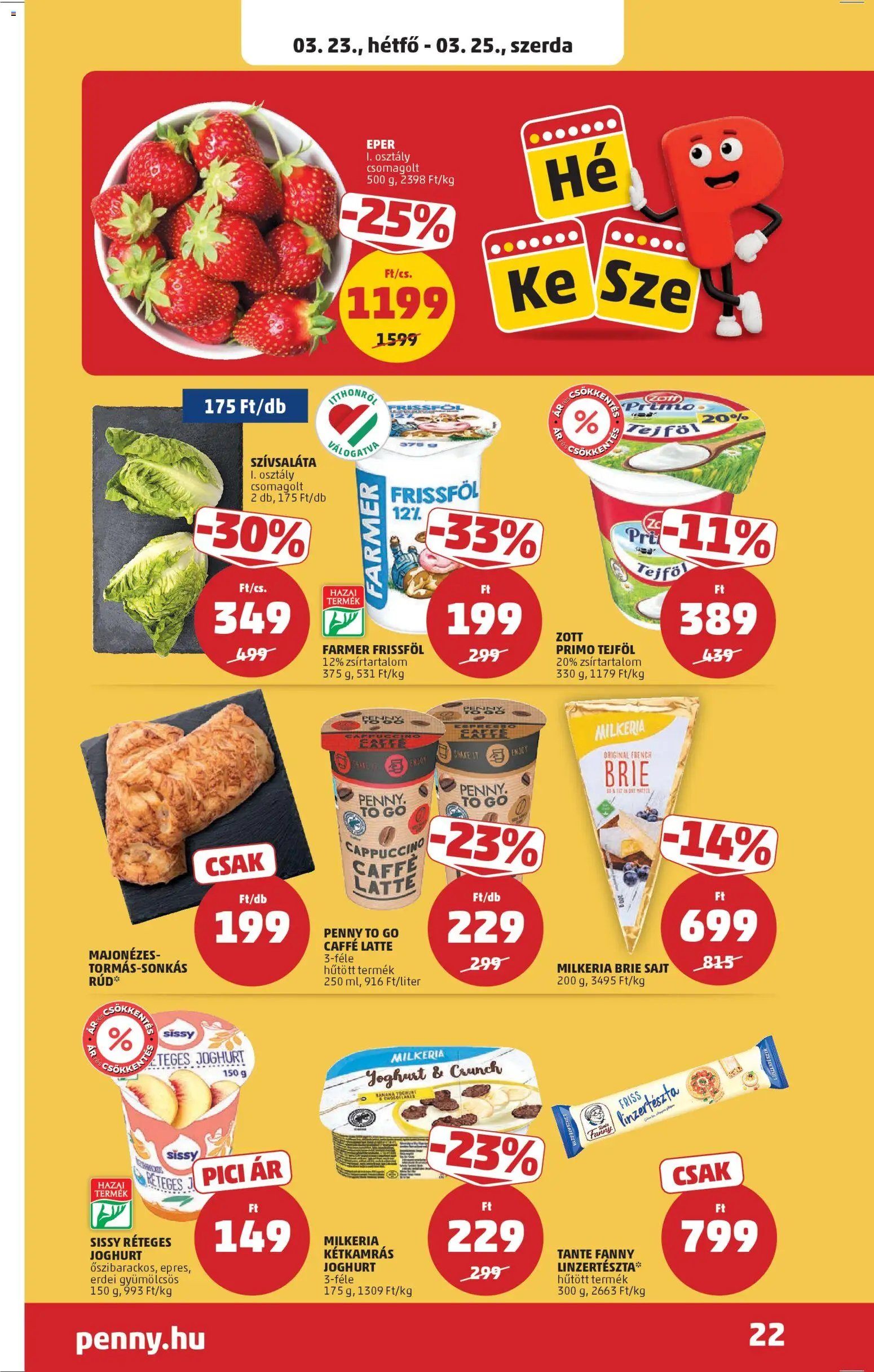 PENNY újság 2026.03.19. PENNY akciós újság (2026-03-19 - 2026-03-25)