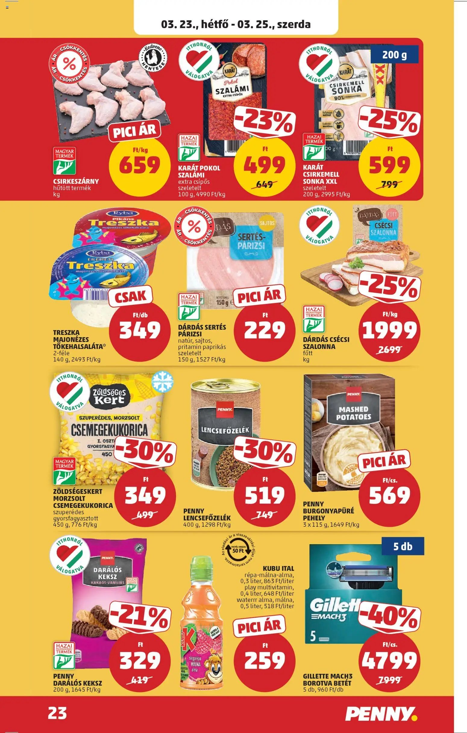 PENNY újság 2026.03.19. PENNY akciós újság (2026-03-19 - 2026-03-25)