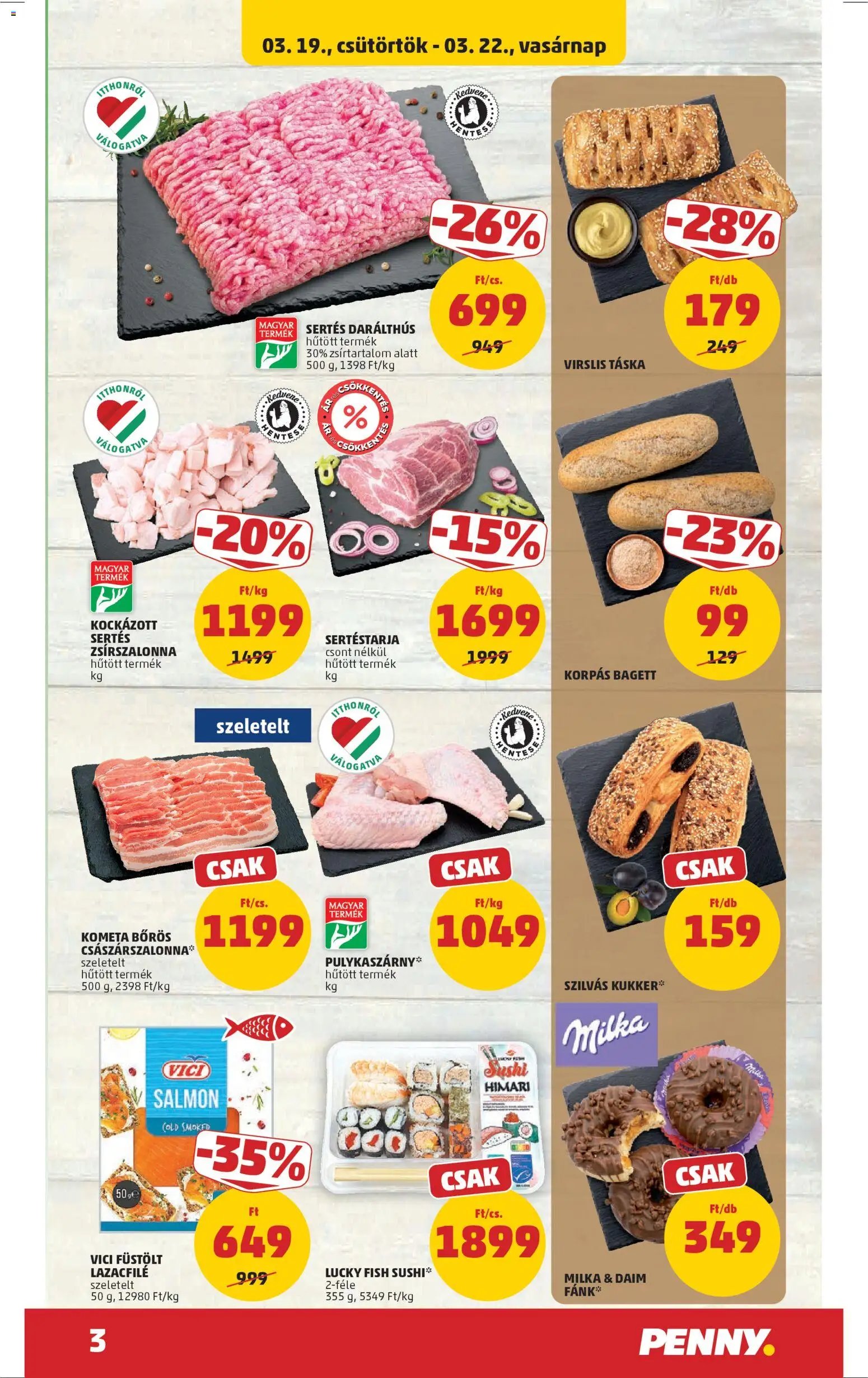 PENNY újság 2026.03.19. PENNY akciós újság (2026-03-19 - 2026-03-25)