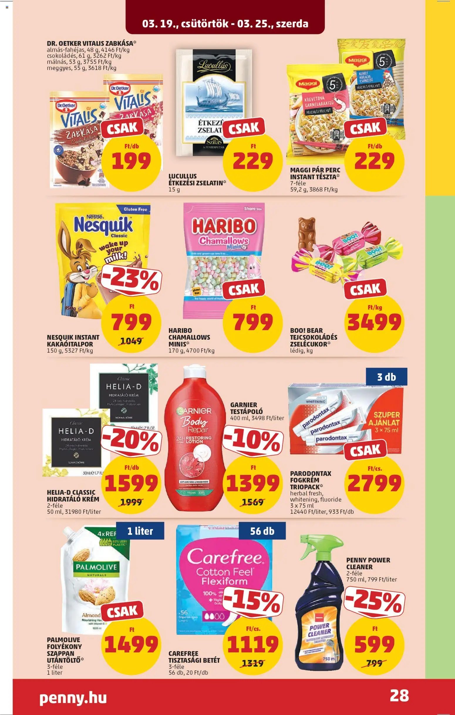 PENNY újság 2026.03.19. PENNY akciós újság (2026-03-19 - 2026-03-25)