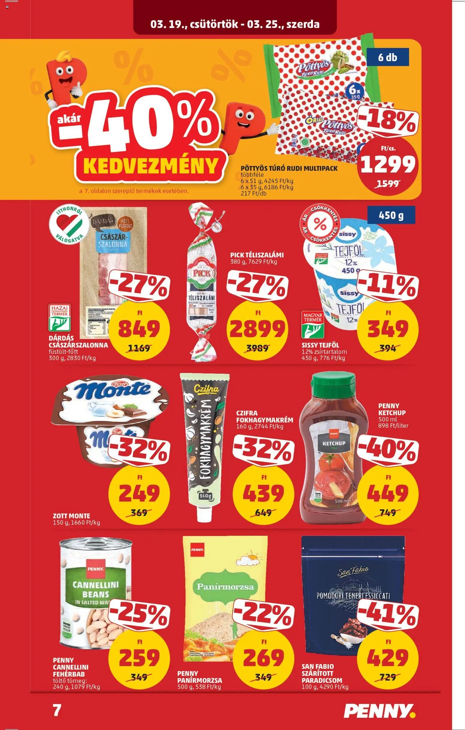 PENNY újság 2026.03.19. PENNY akciós újság (2026-03-19 - 2026-03-25)
