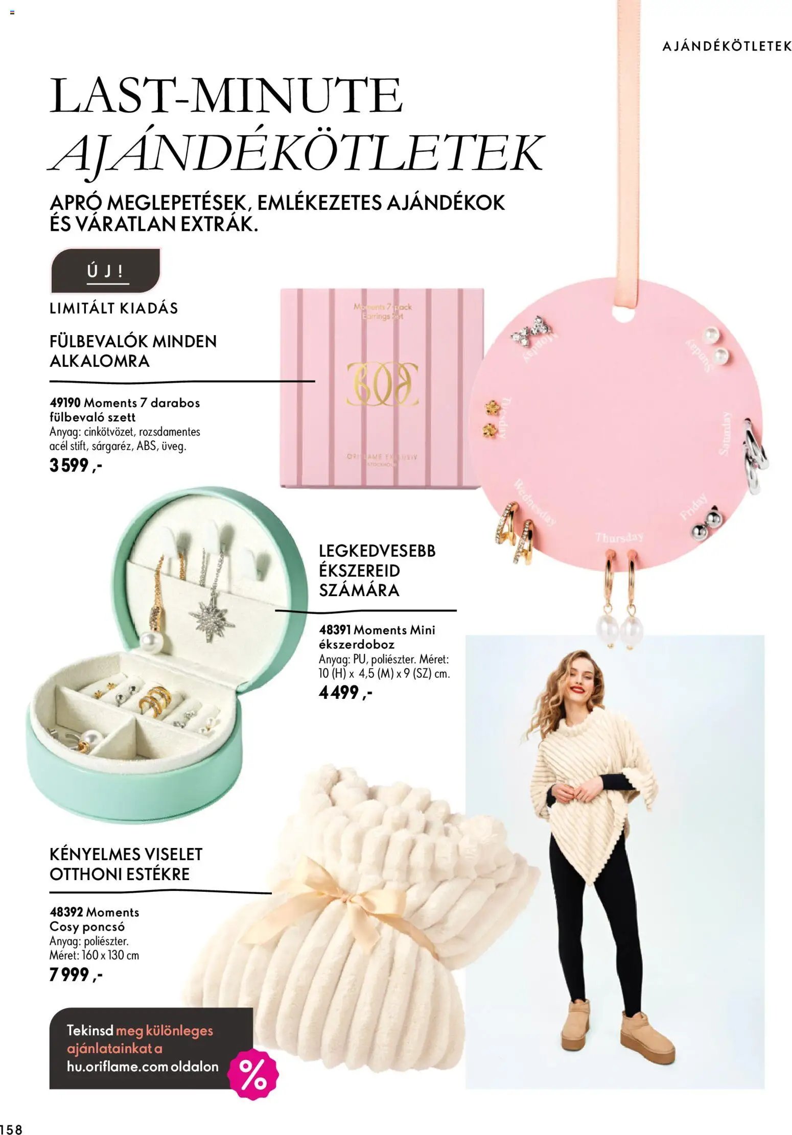 Oriflame Karácsony akciós újság 2026.11.11. -tól/től 🧑‍🎄❄️