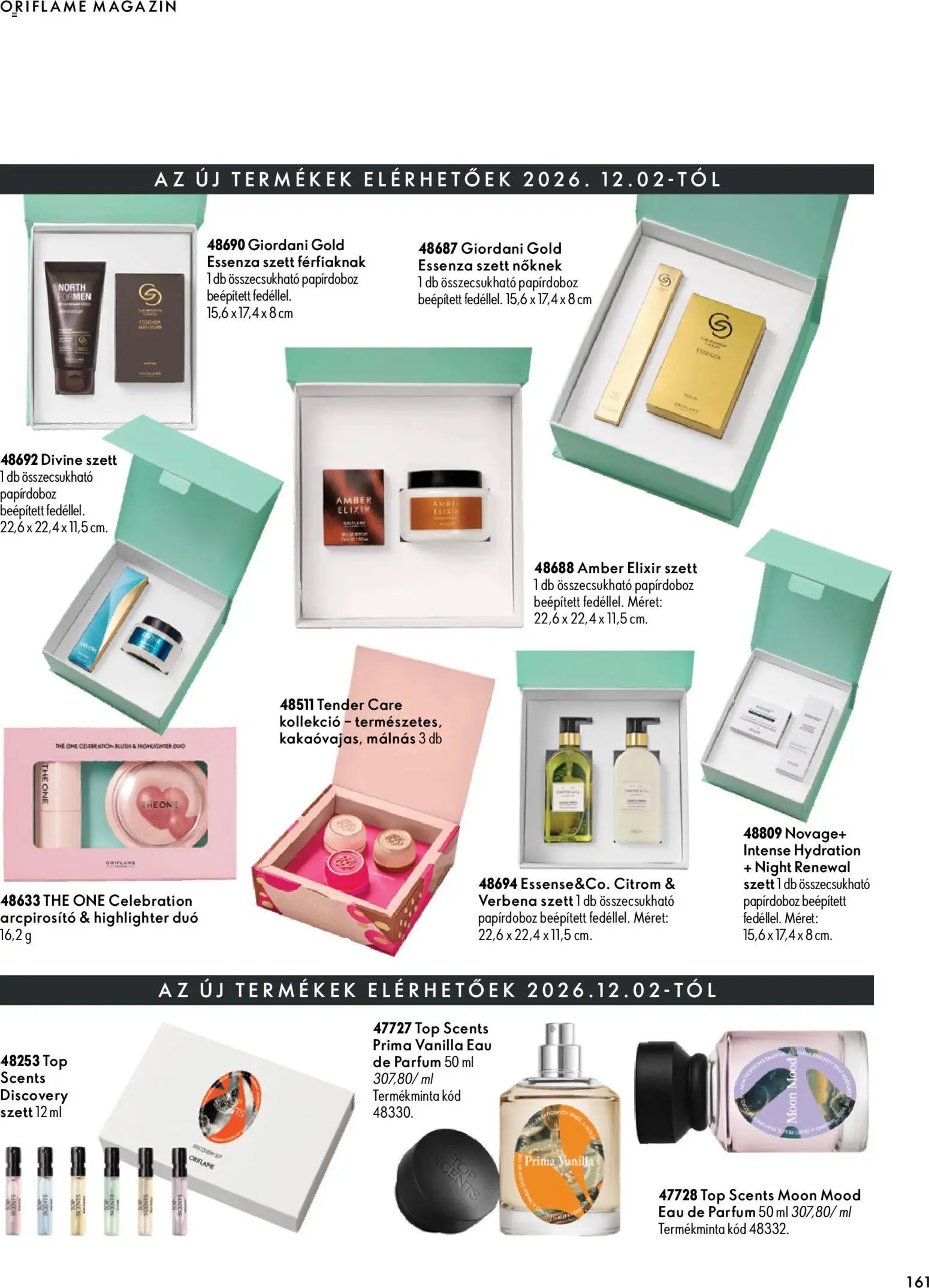 Oriflame Karácsony akciós újság 2026.11.11. -tól/től 🧑‍🎄❄️