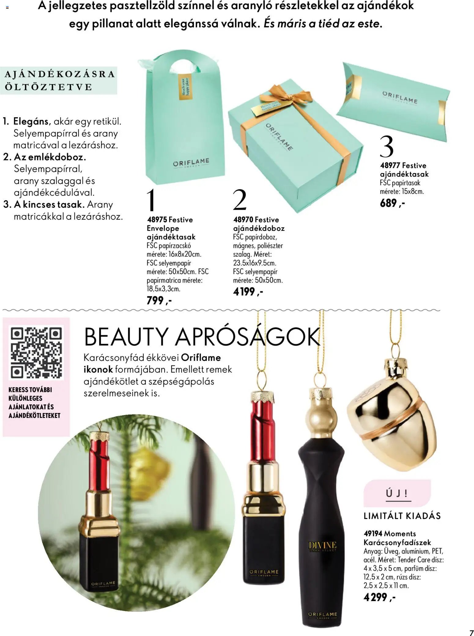 Oriflame Karácsony akciós újság 2026.11.11. -tól/től 🧑‍🎄❄️