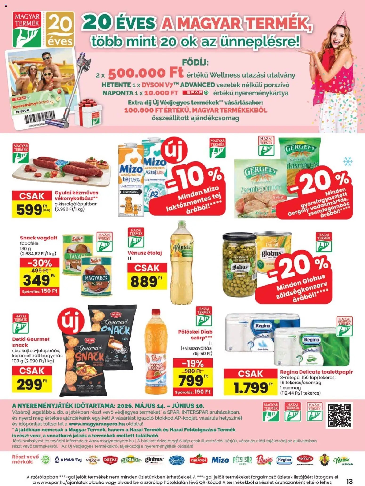 Spar újság 2026.05.14. Spar akciós újság (2026-05-14 - 2026-05-20)